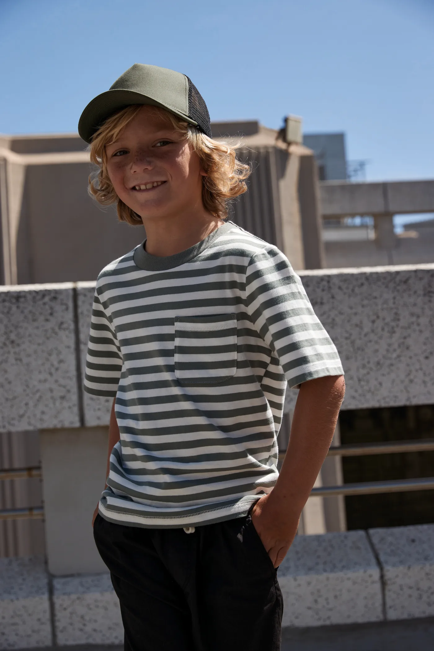 Mesh-Cap Junior, hinten verstellbar
