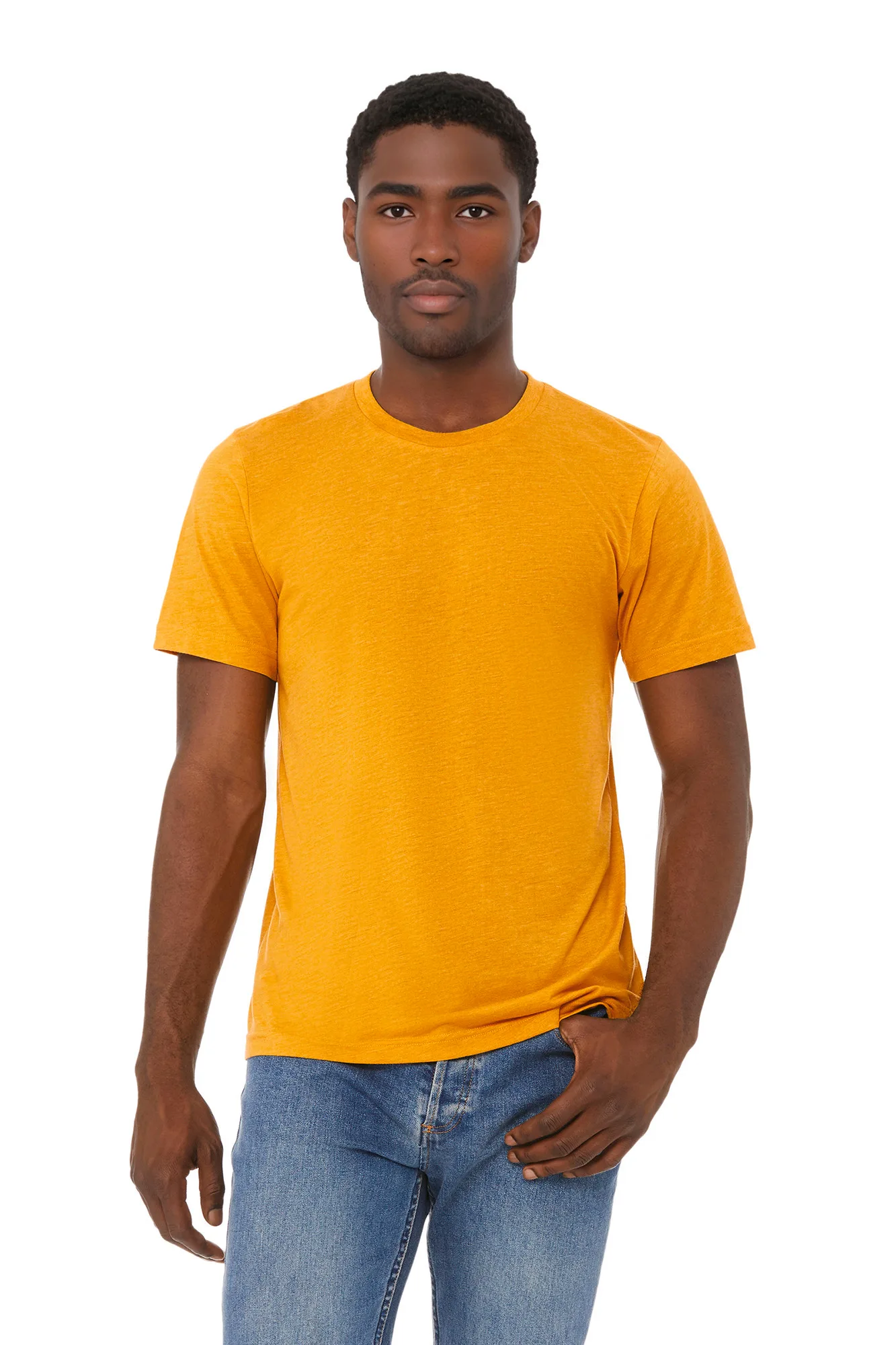 T-SHIRT homme TRIBLEND COL ROND