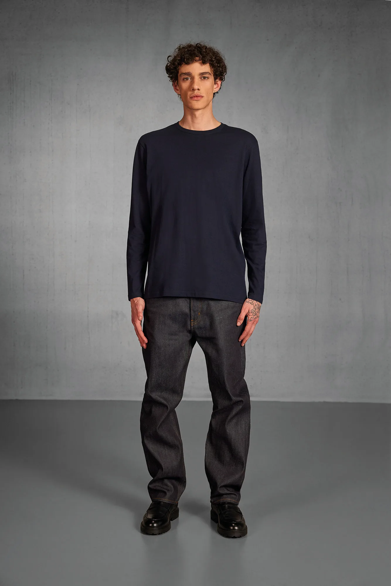 Herren-Langarmshirt #E190