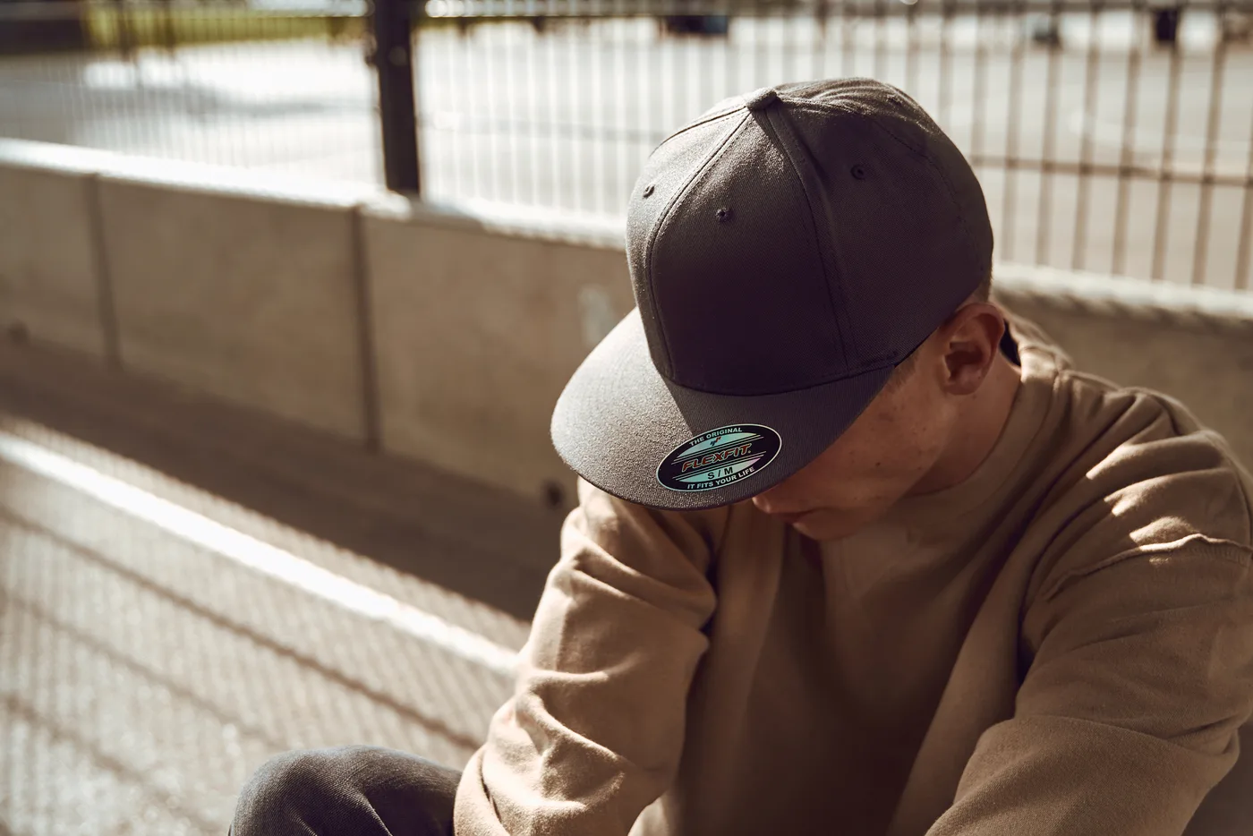 Flexfit Flat Visor Kappe