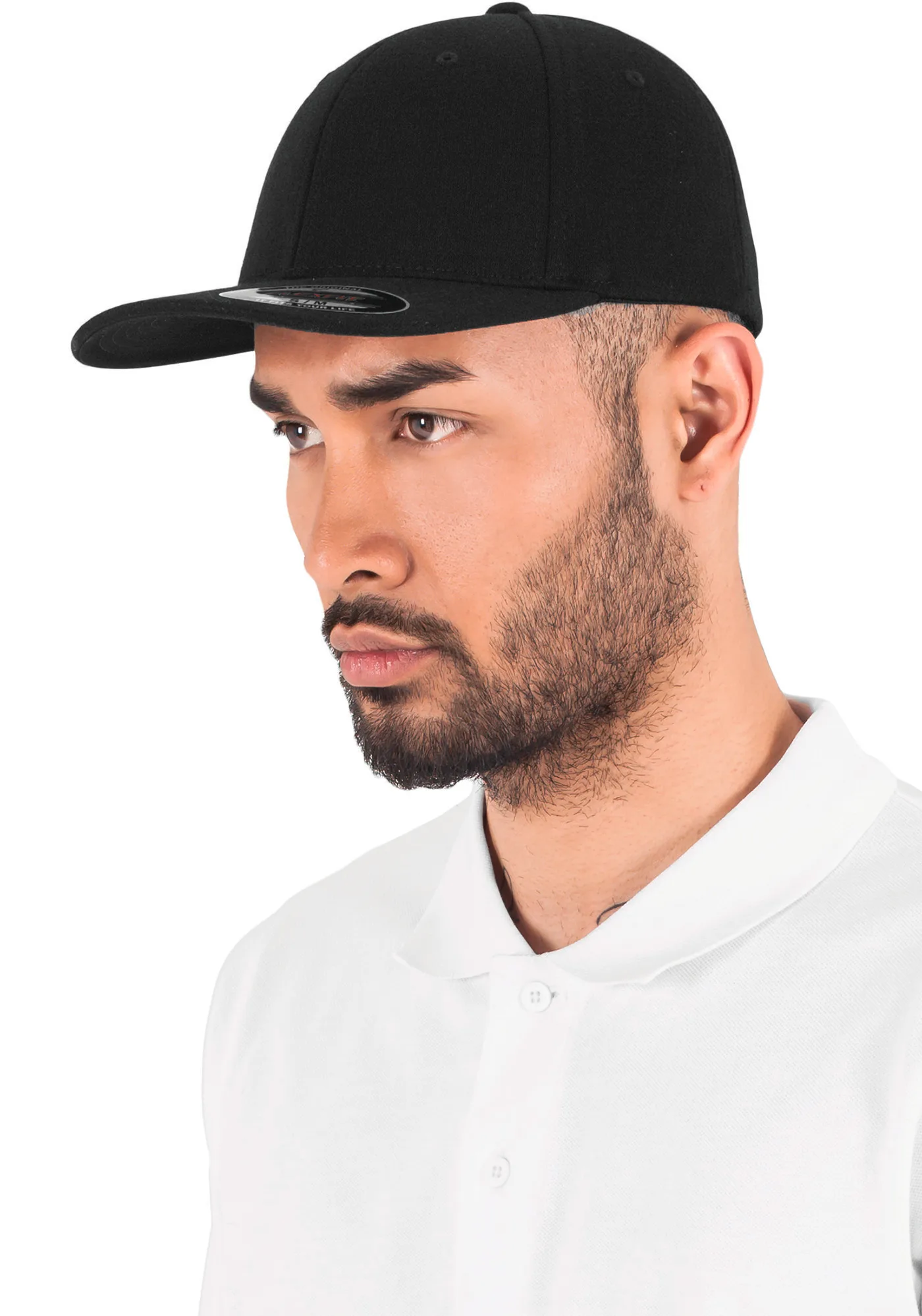 6-Panel-Kappe aus Jersey