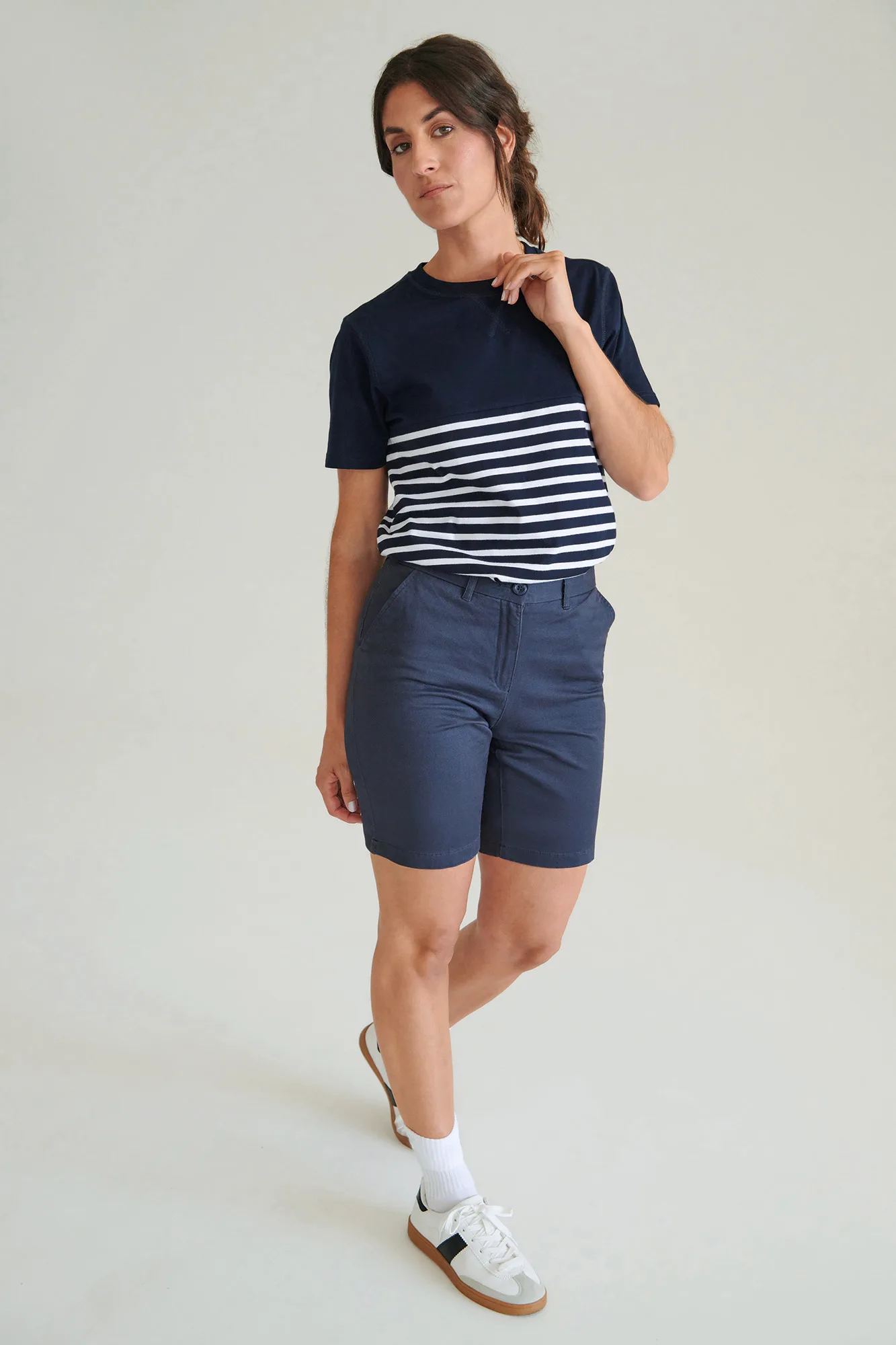 Short Chino Stretch Femme