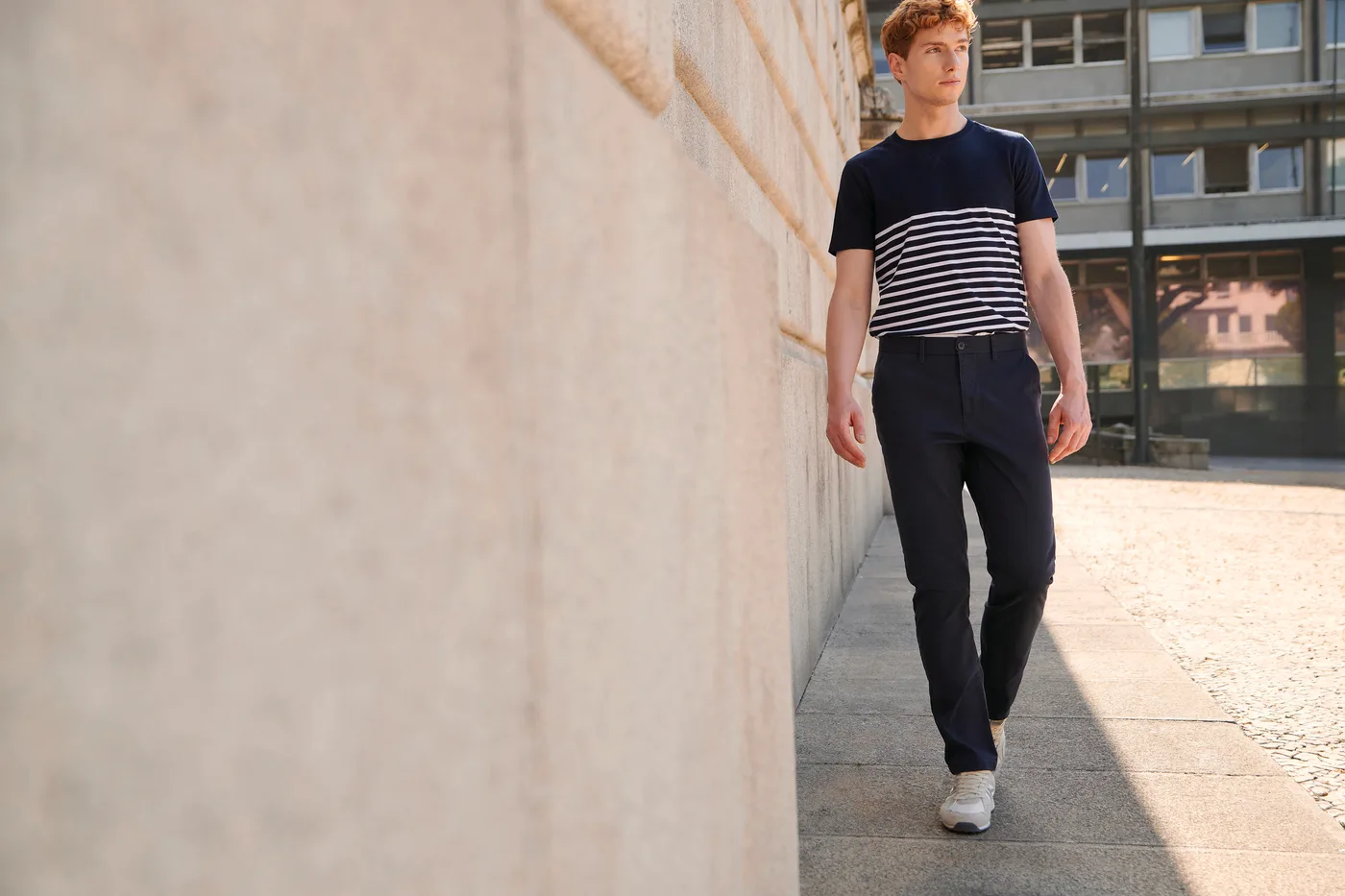 Pantalon Chino Stretch Homme