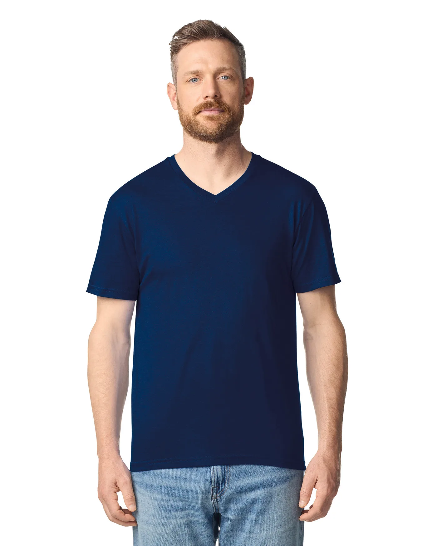 T-shirt homme col v Softstyle