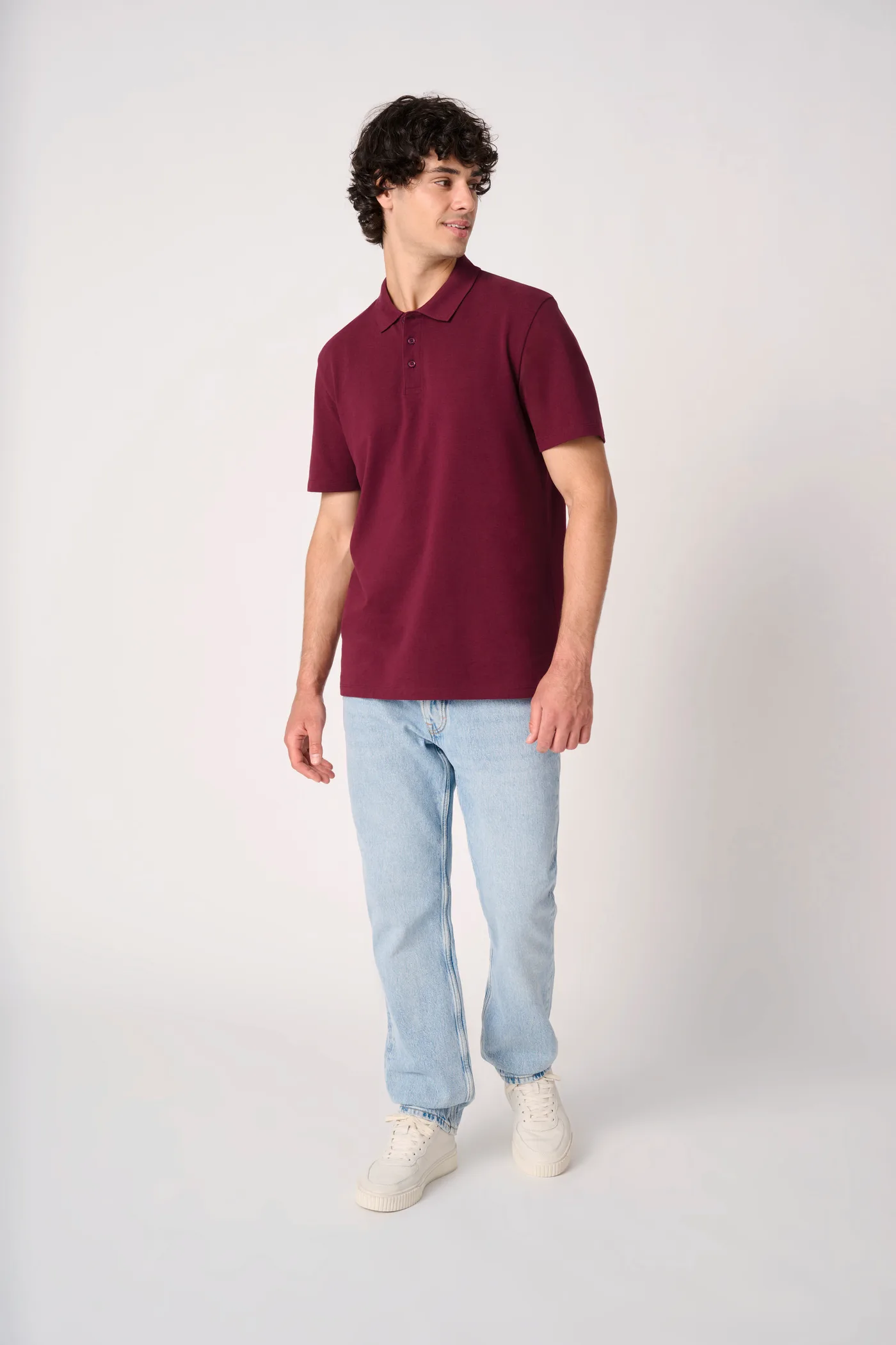 Herren Piqué-Poloshirt