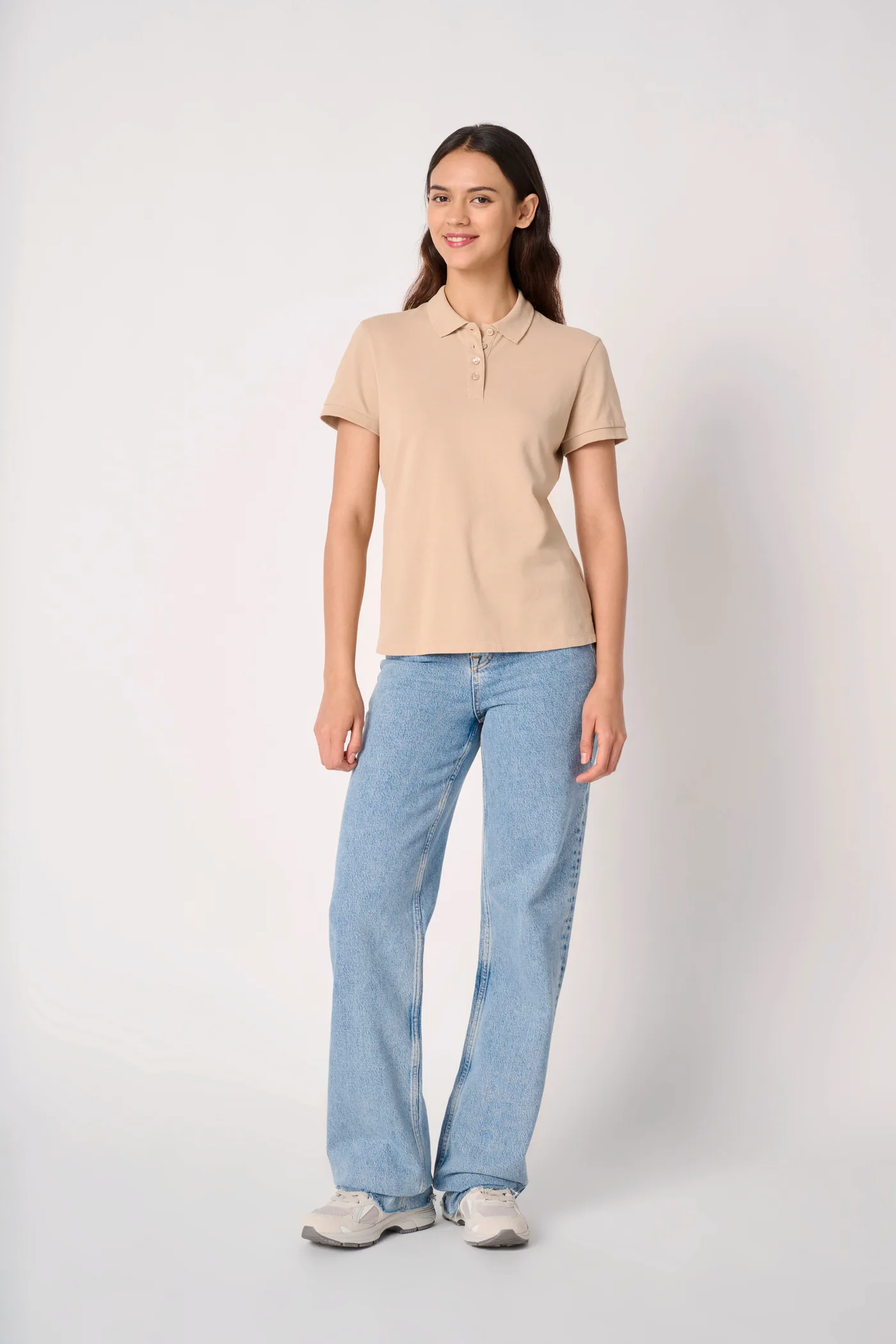 Polo piqué femme