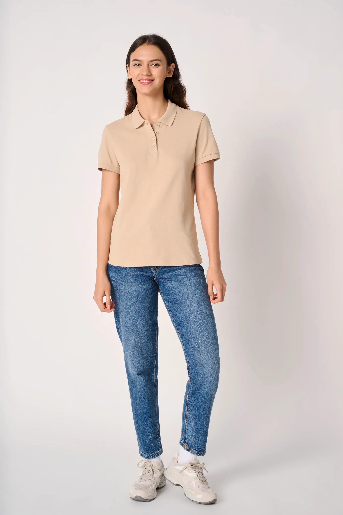 Polo piqué femme