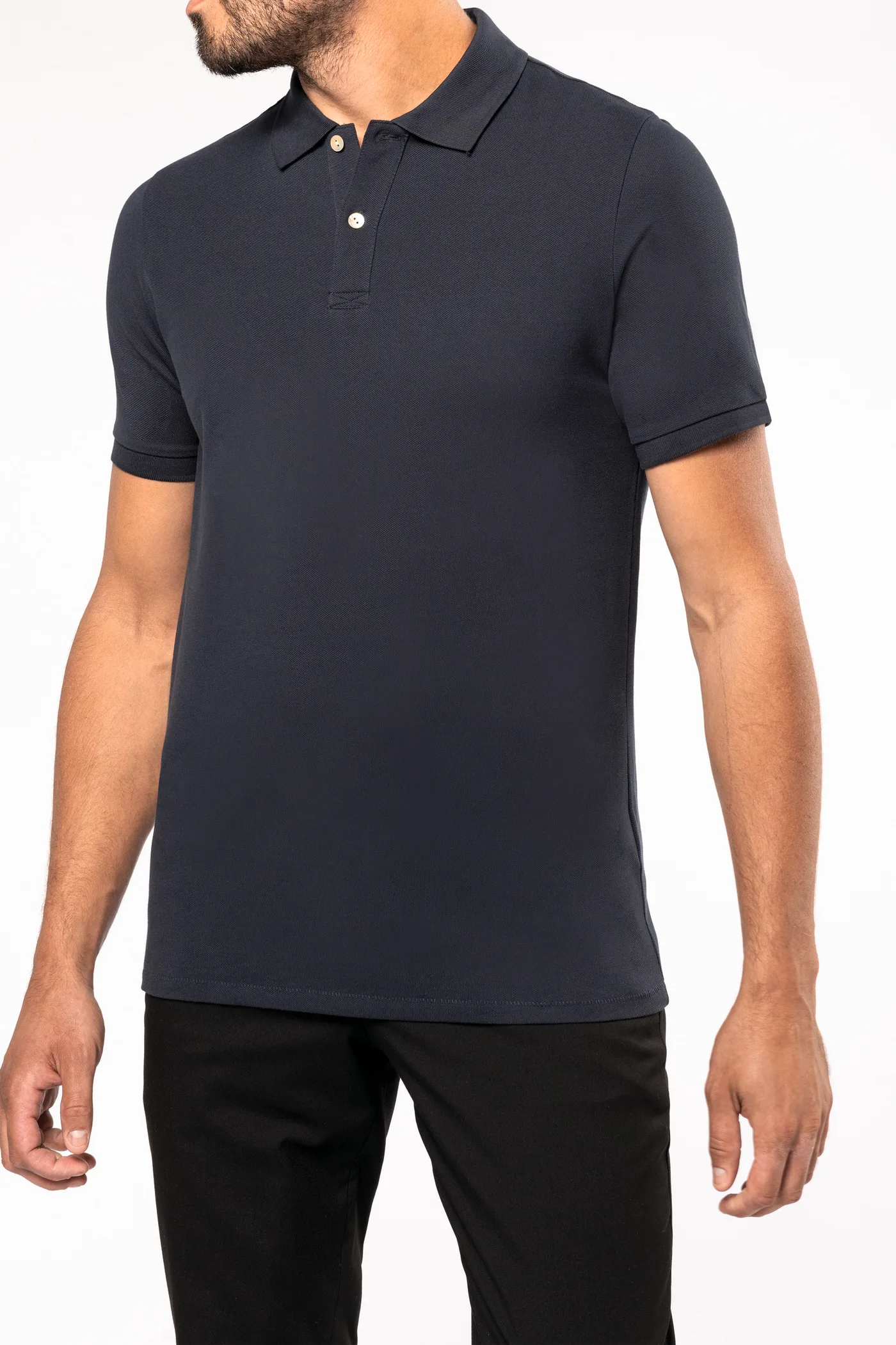 Herren-Kurzarm-Polohemd Supima®