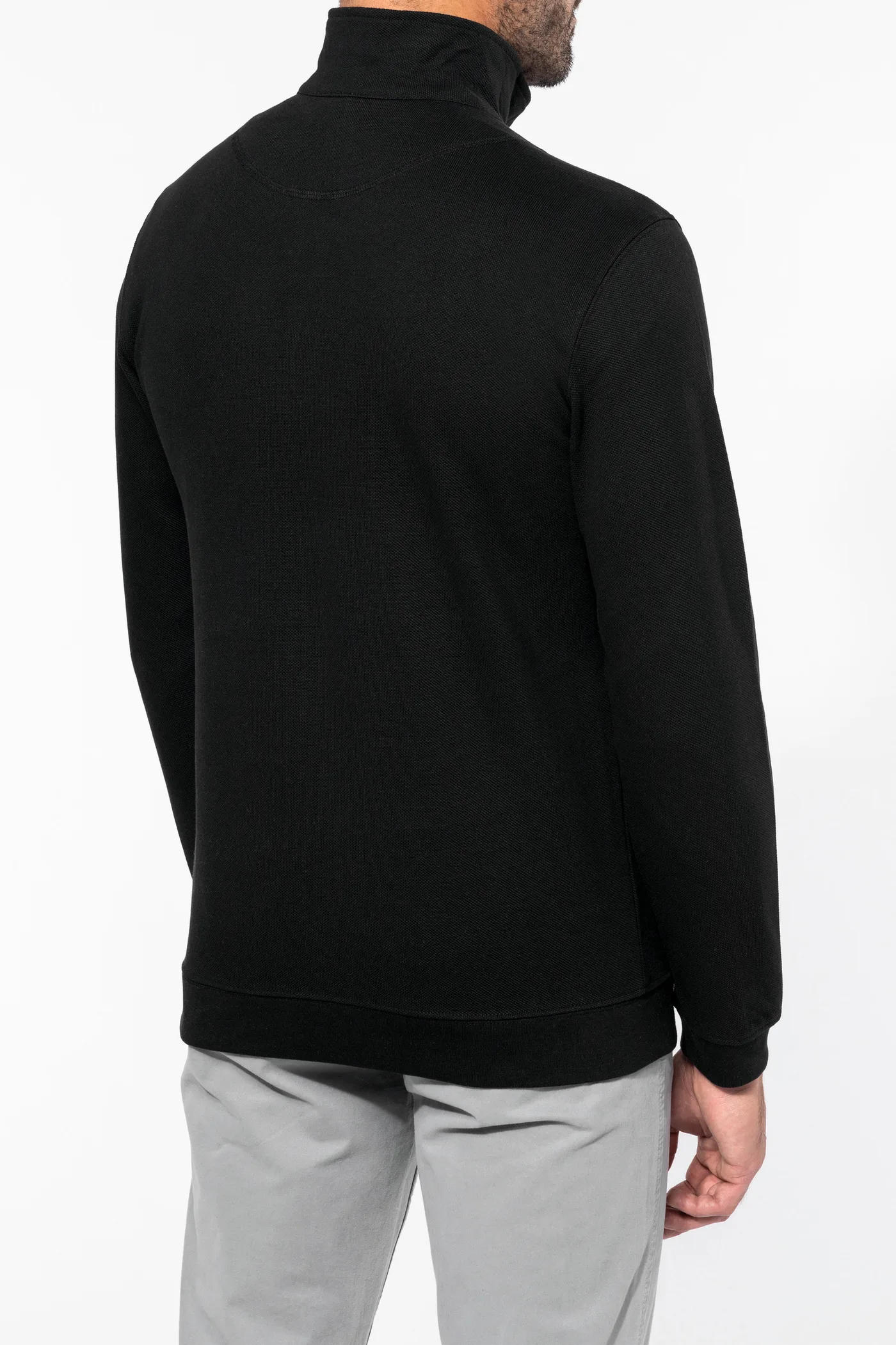 Trucker > Zip Neck Sweat-Shirt