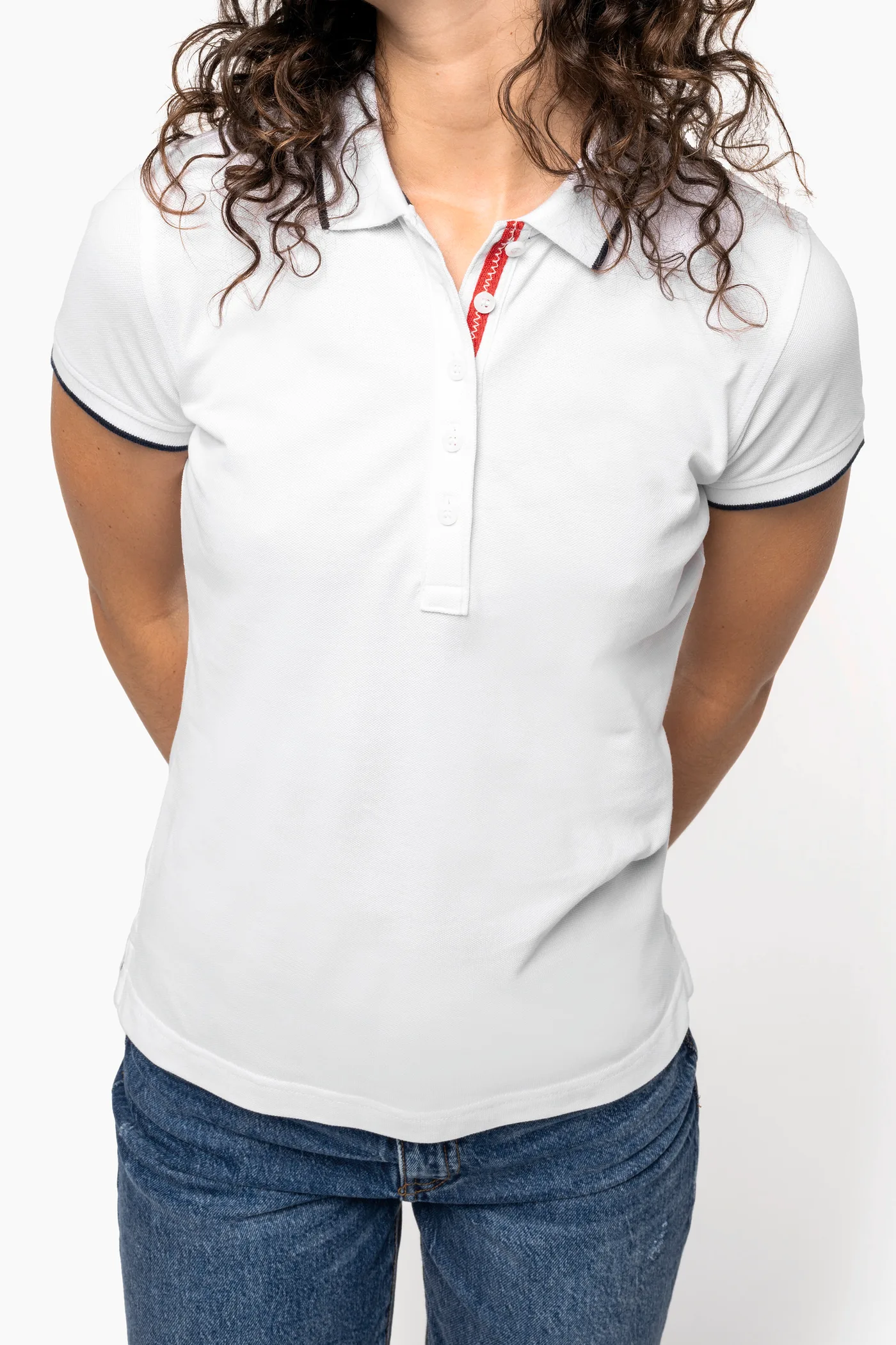 Damen Poloshirt Kurzarm