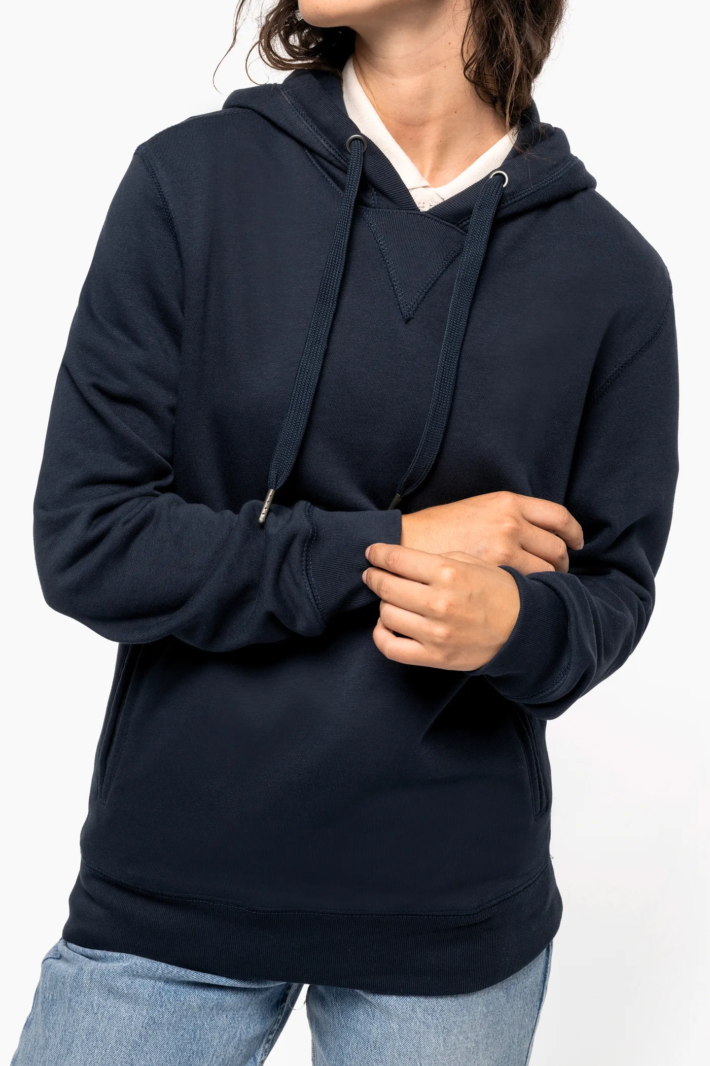 Sweat-shirt french terry écoresponsable à capuche unisexe