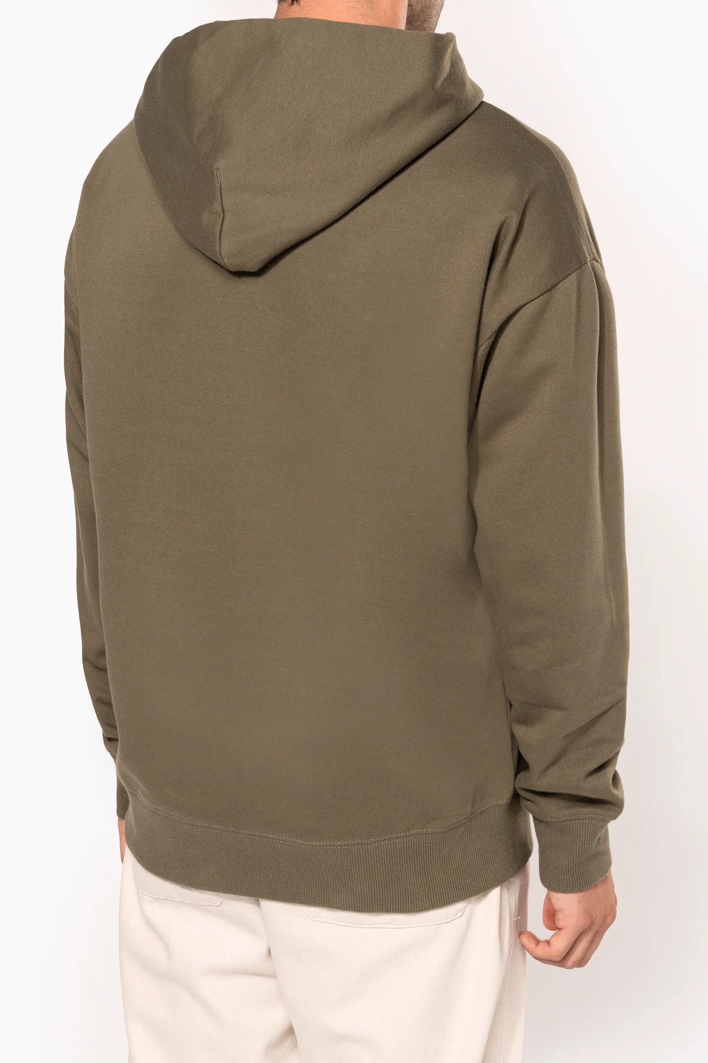 Sweatshirt à capuche molleton oversize unisexe