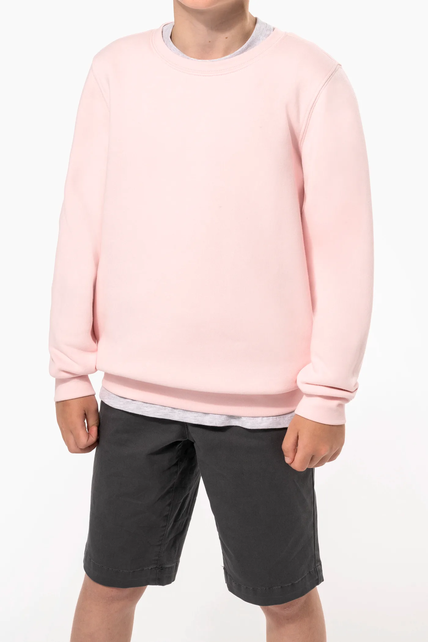 Umweltfreundliches Sweatshirt mit Rundhalsausschnitt für Kinder