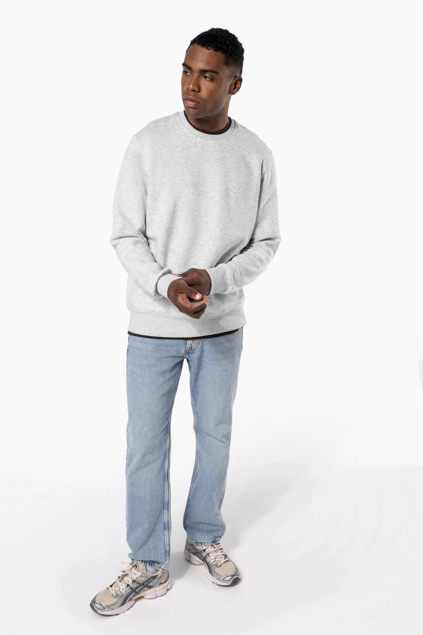 Sweatshirt mit Rundhalsausschnitt