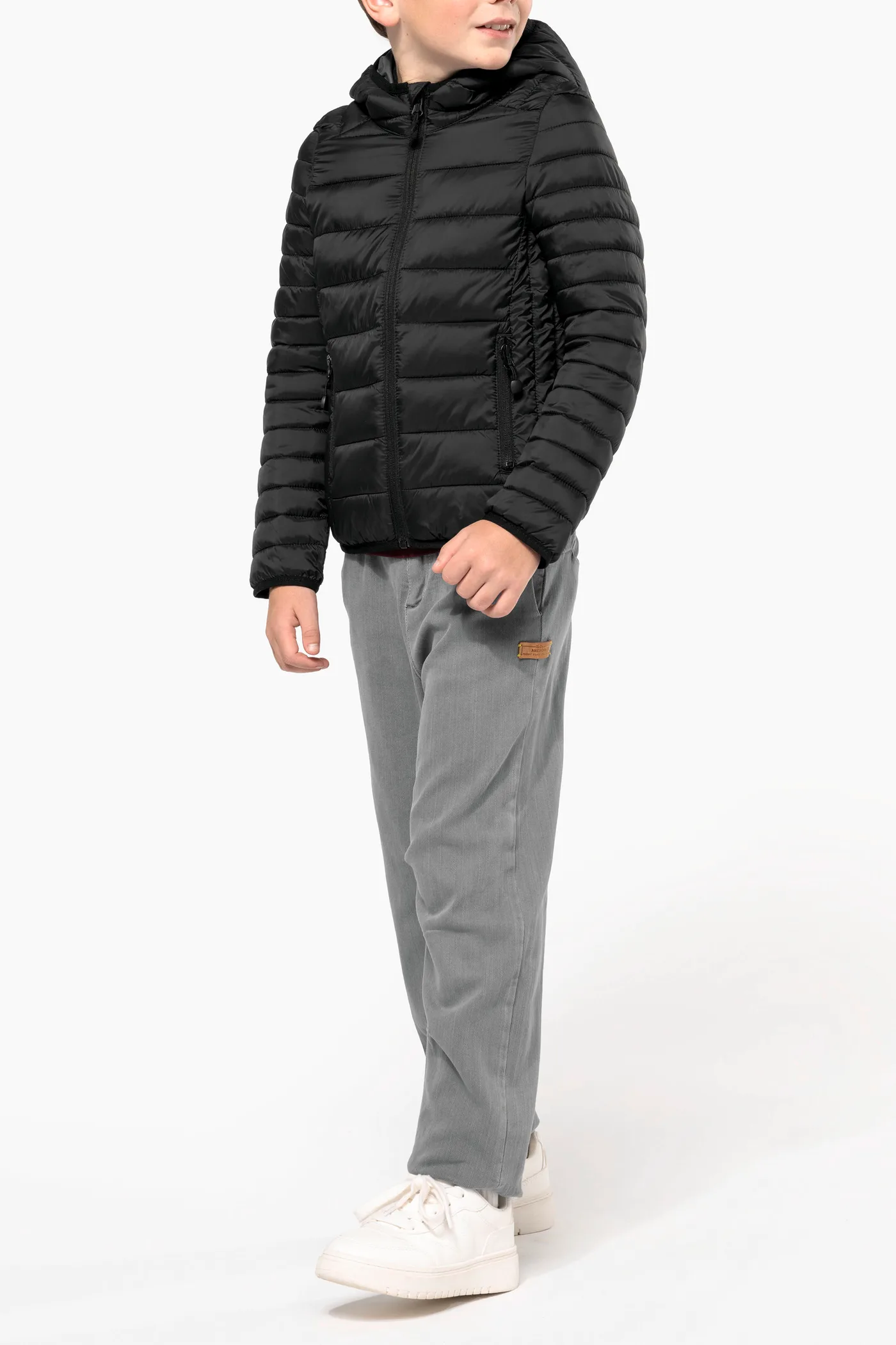 Leichte Steppjacke mit Kapuze