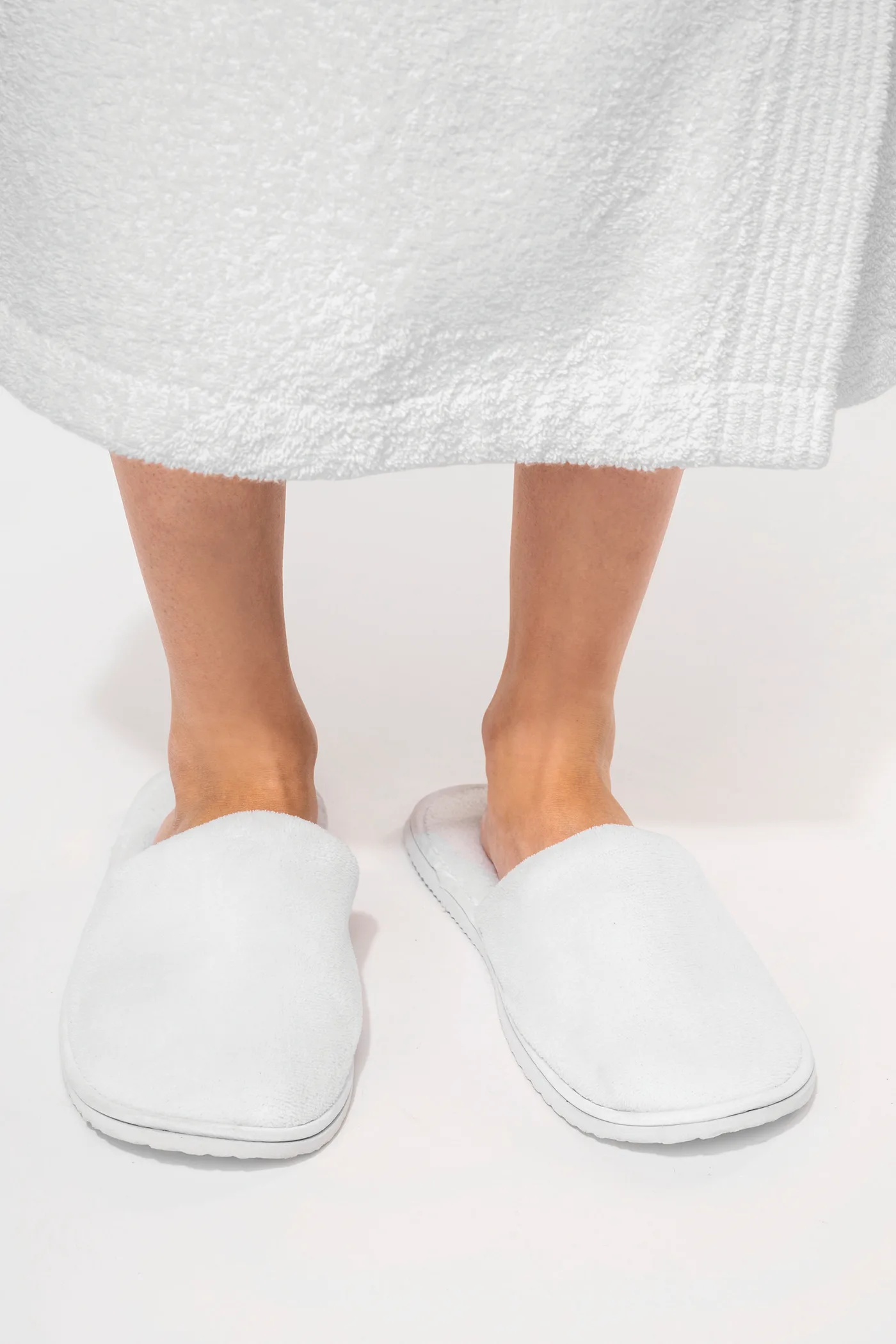 Unisex-Frottee-Hausschuhe