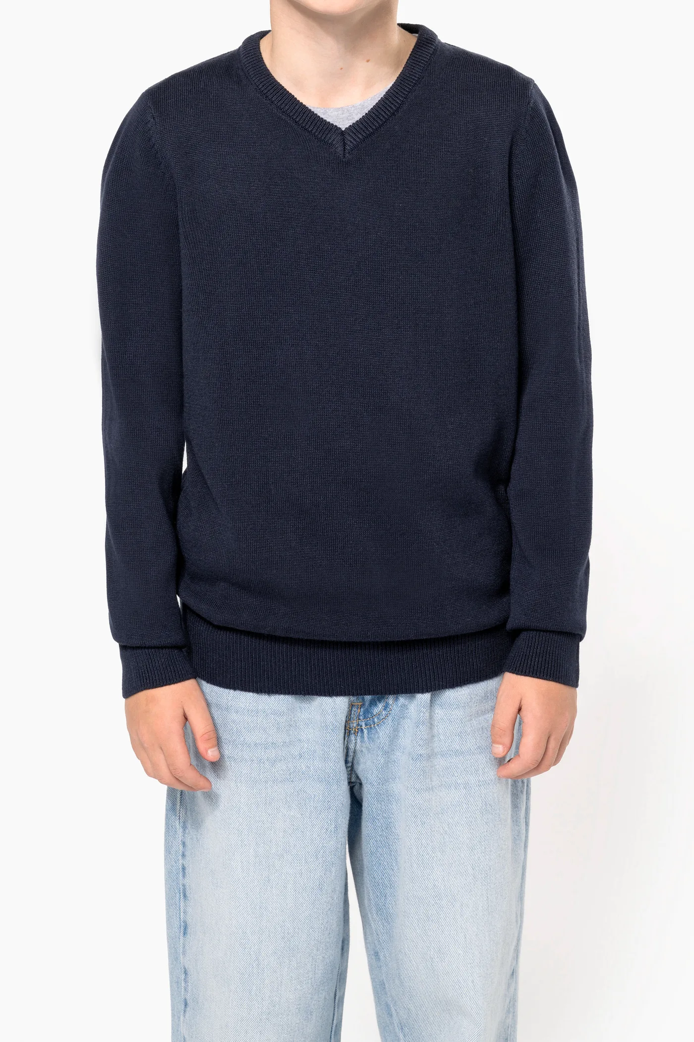 Pull col V enfant