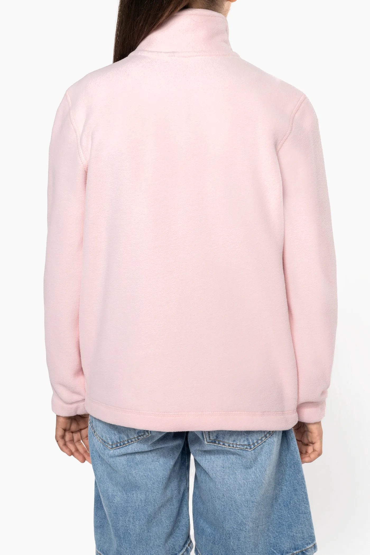 Mikrofleece-Jacke mit Reißverschluss für Kinder