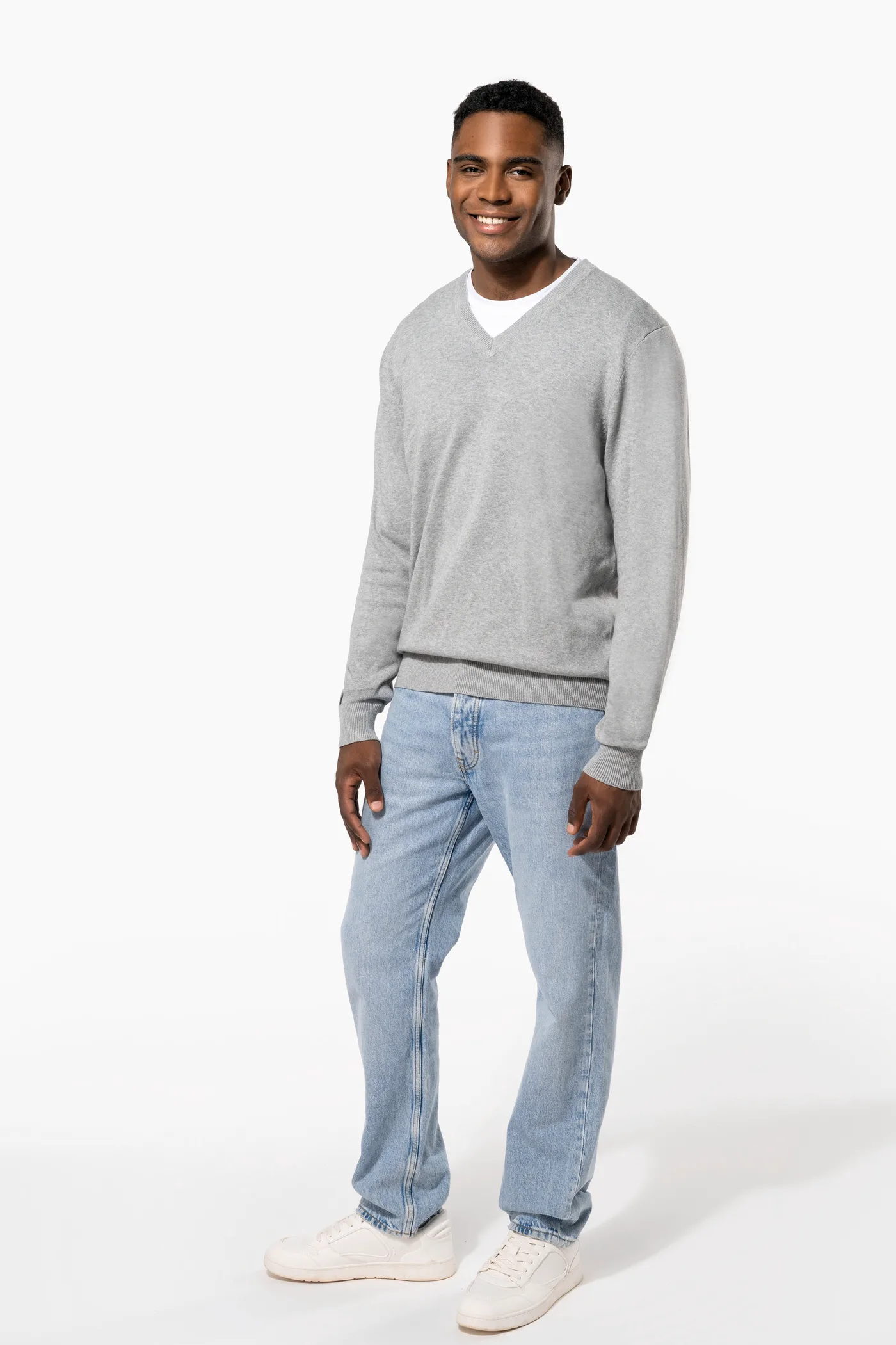 Pullover premium col V