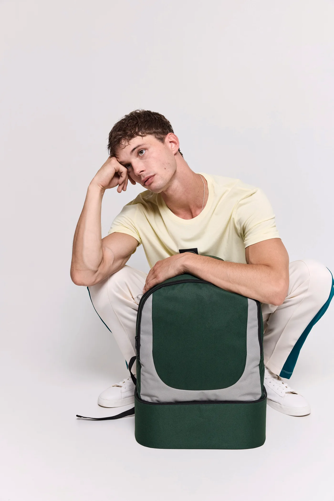Sac à dos sports d'équipe à fond rigide