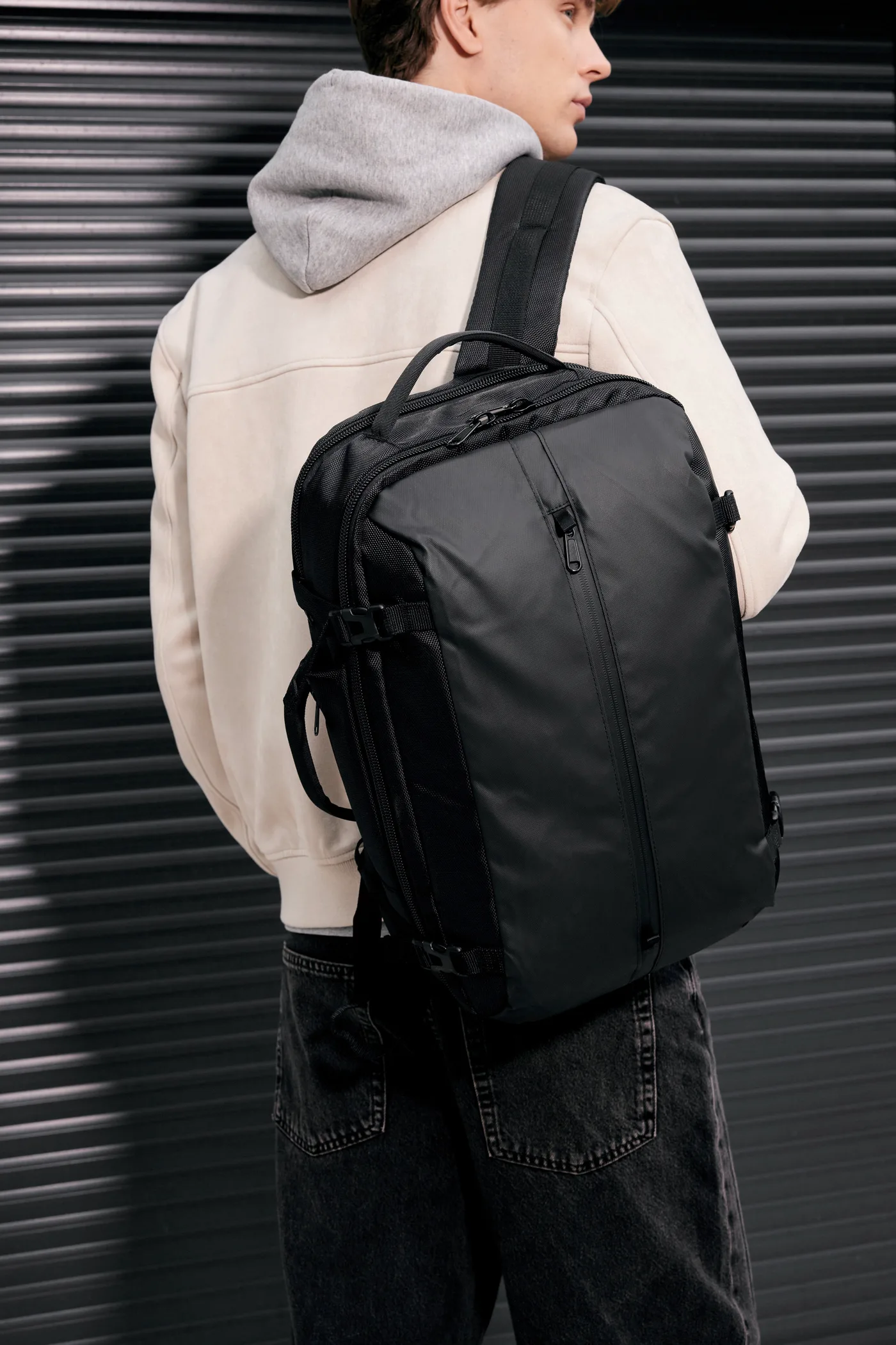 Rucksack mit Trägermaterial für Notebook