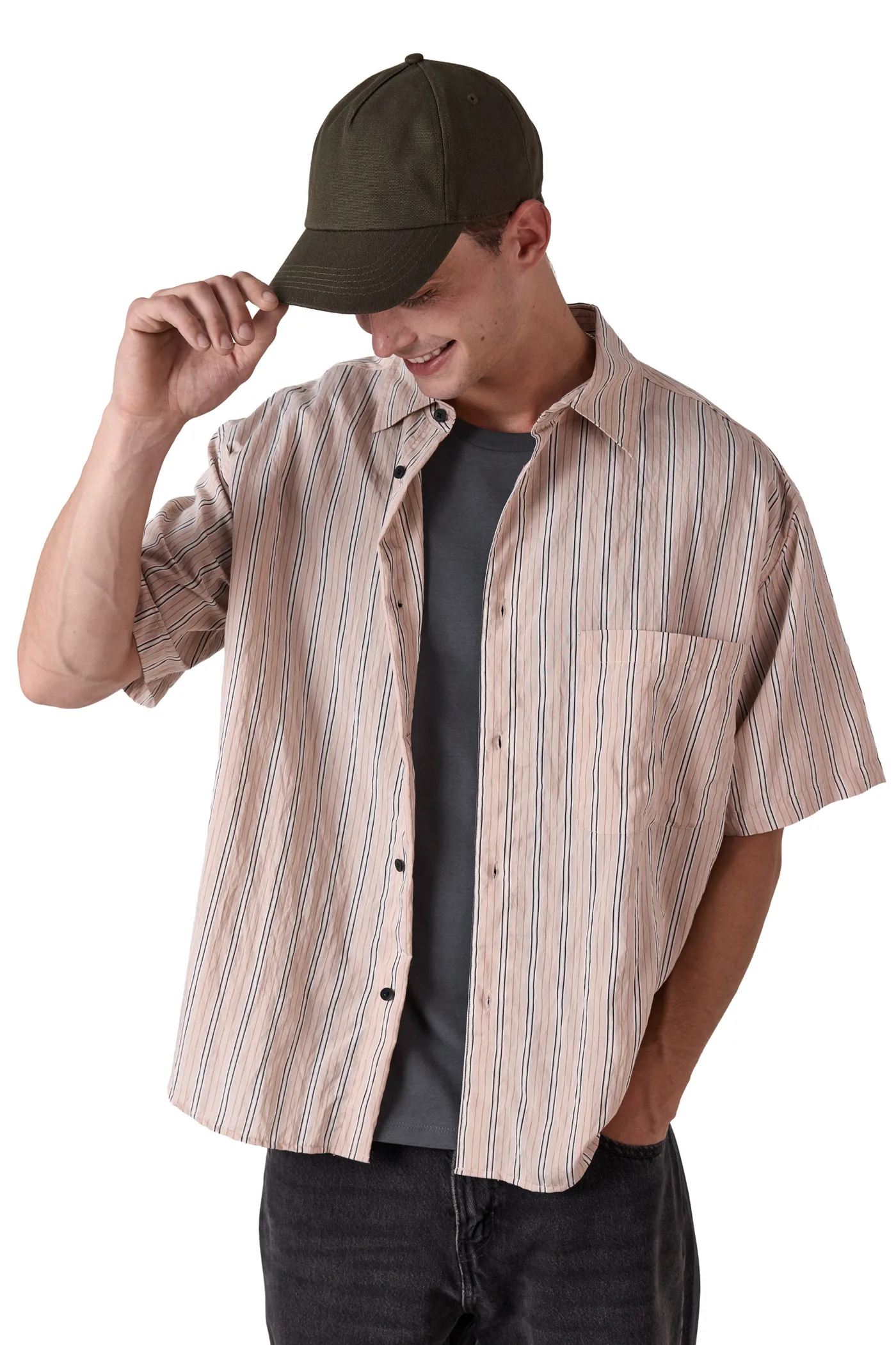 5-Panel-Kappe aus Canvas – K-up Gold Label