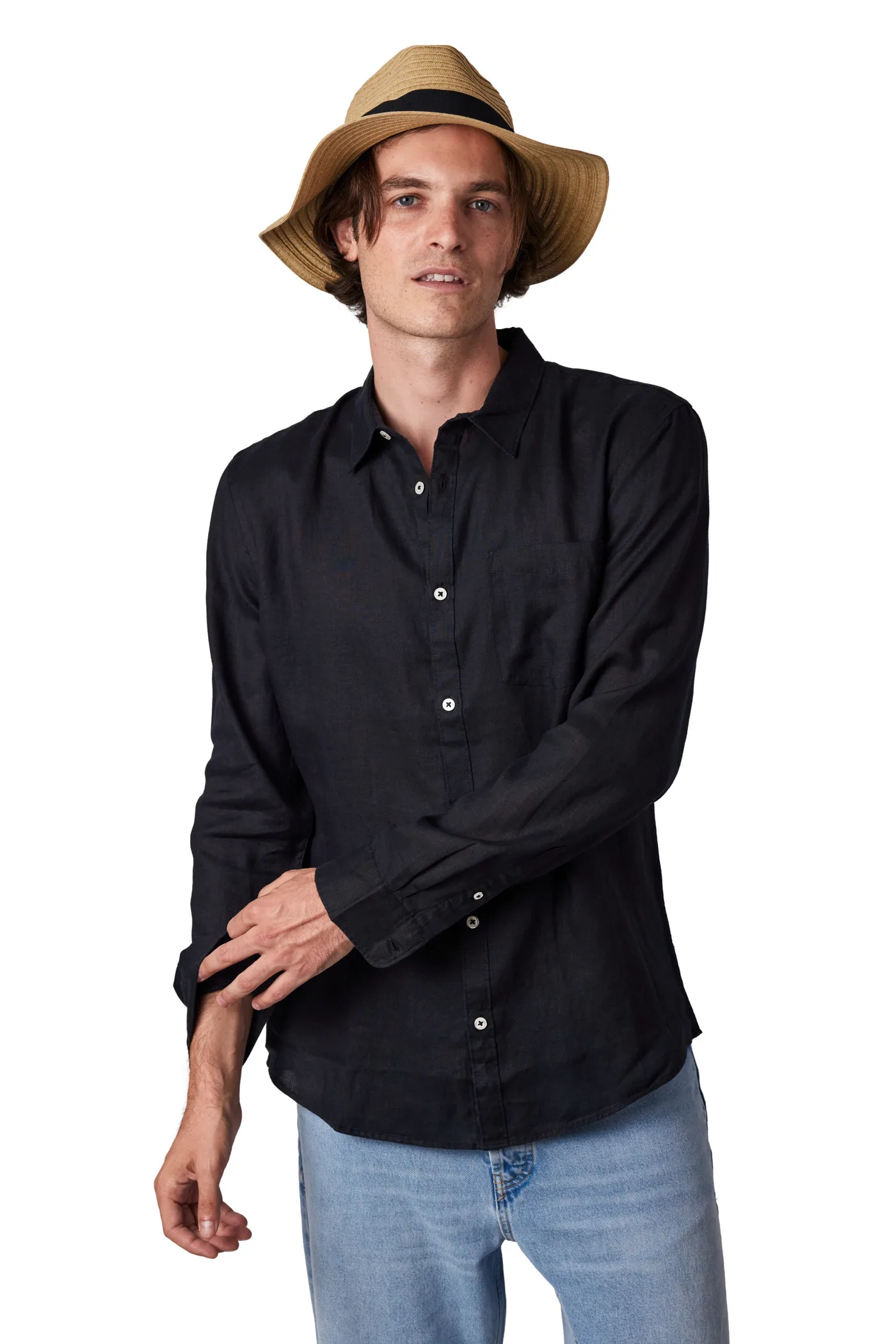 Chapeau de paille classique