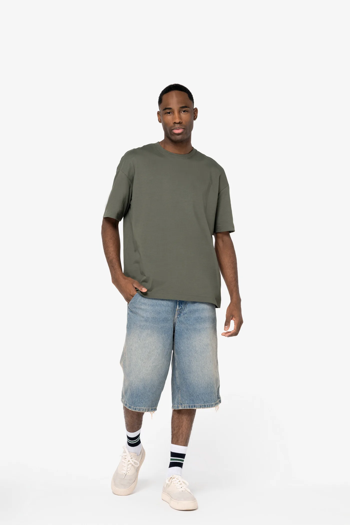 Umweltfreundliches Oversize Herren T-Shirt