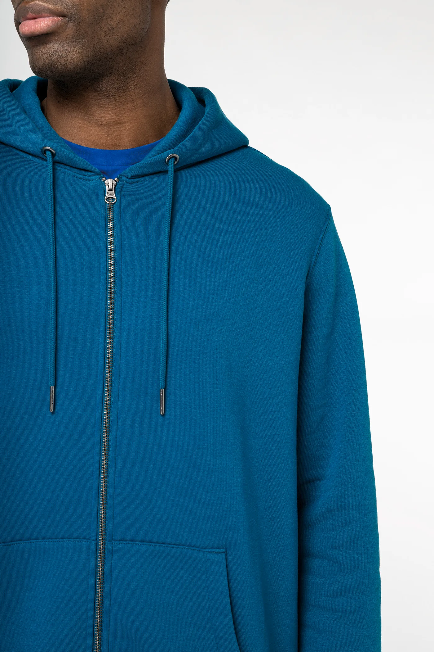 Umweltfreundliches Unisex Kapuzensweatshirt mit Reißverschluss