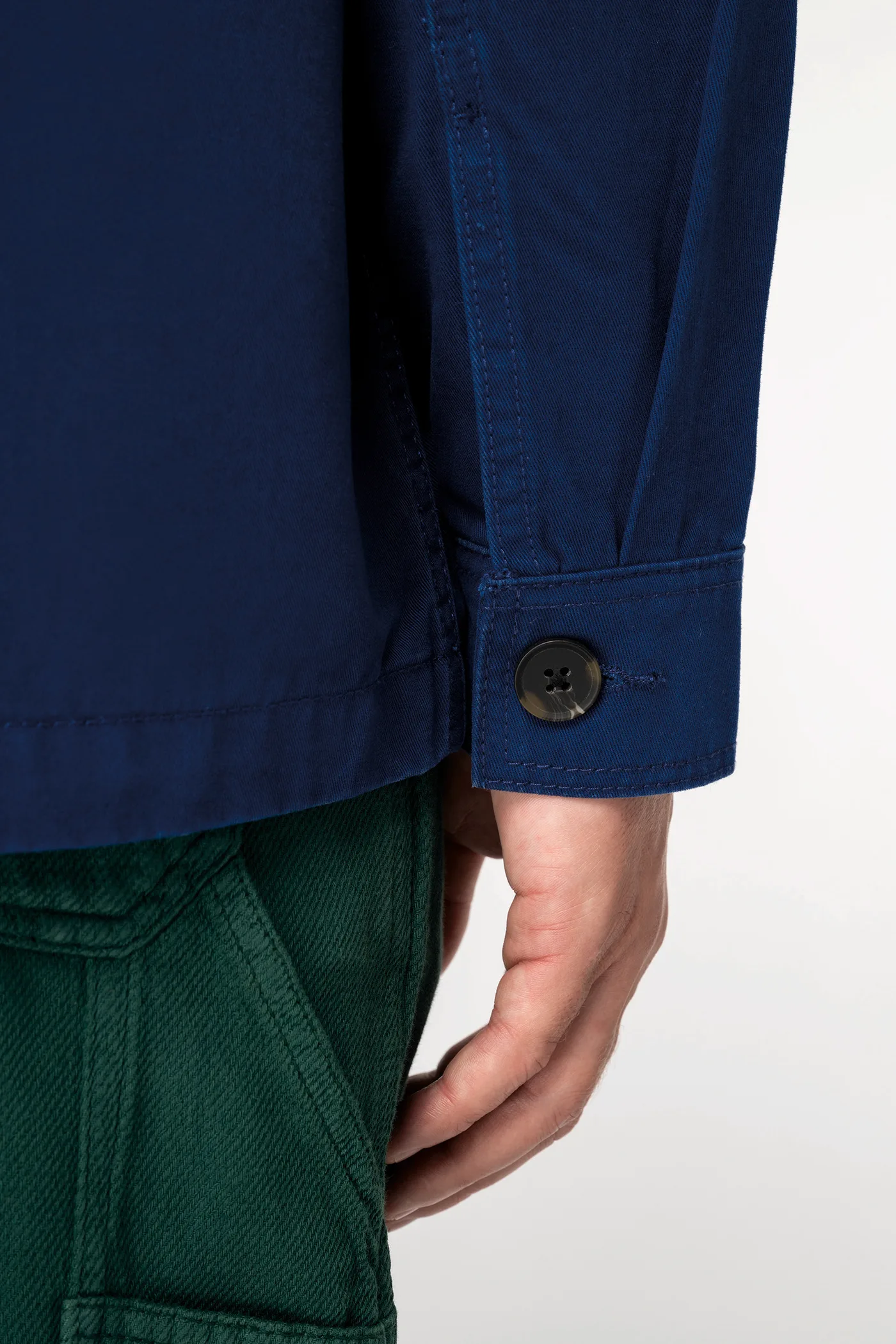 Gewaschene nachhaltige Unisex-Workerjacke