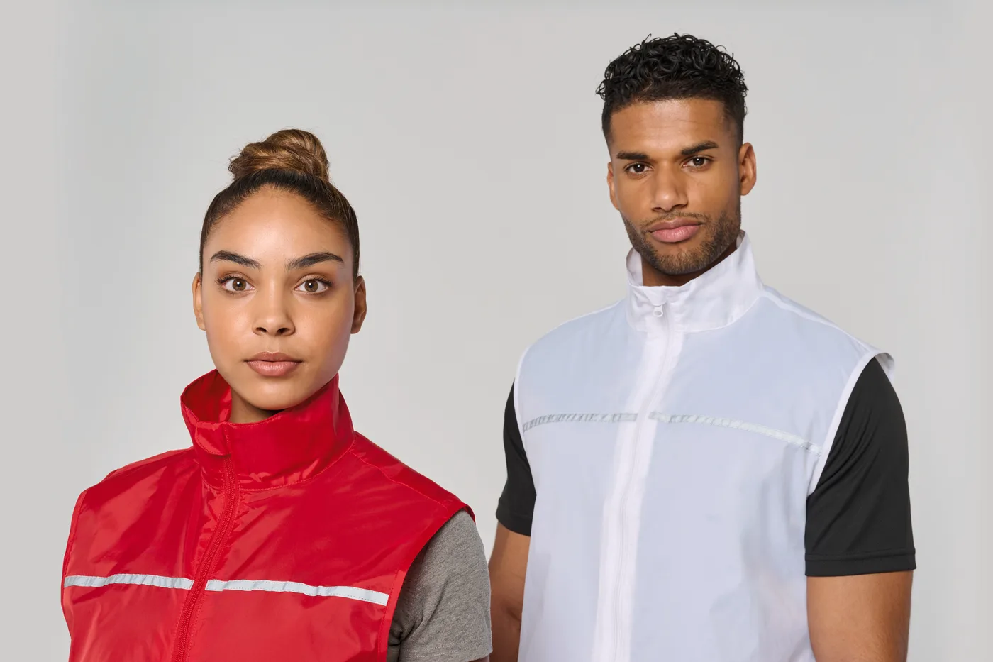 Runner - gilet d'entraînement dos filet unisexe