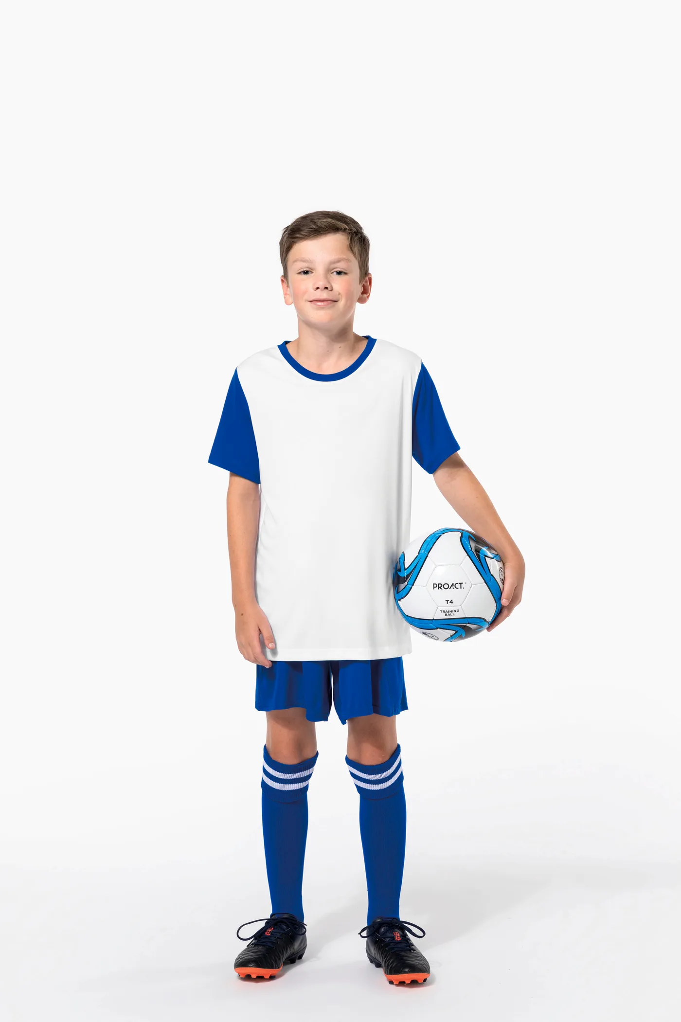 Kinder-Multisport-Kurzarmtrikot zweifarbig