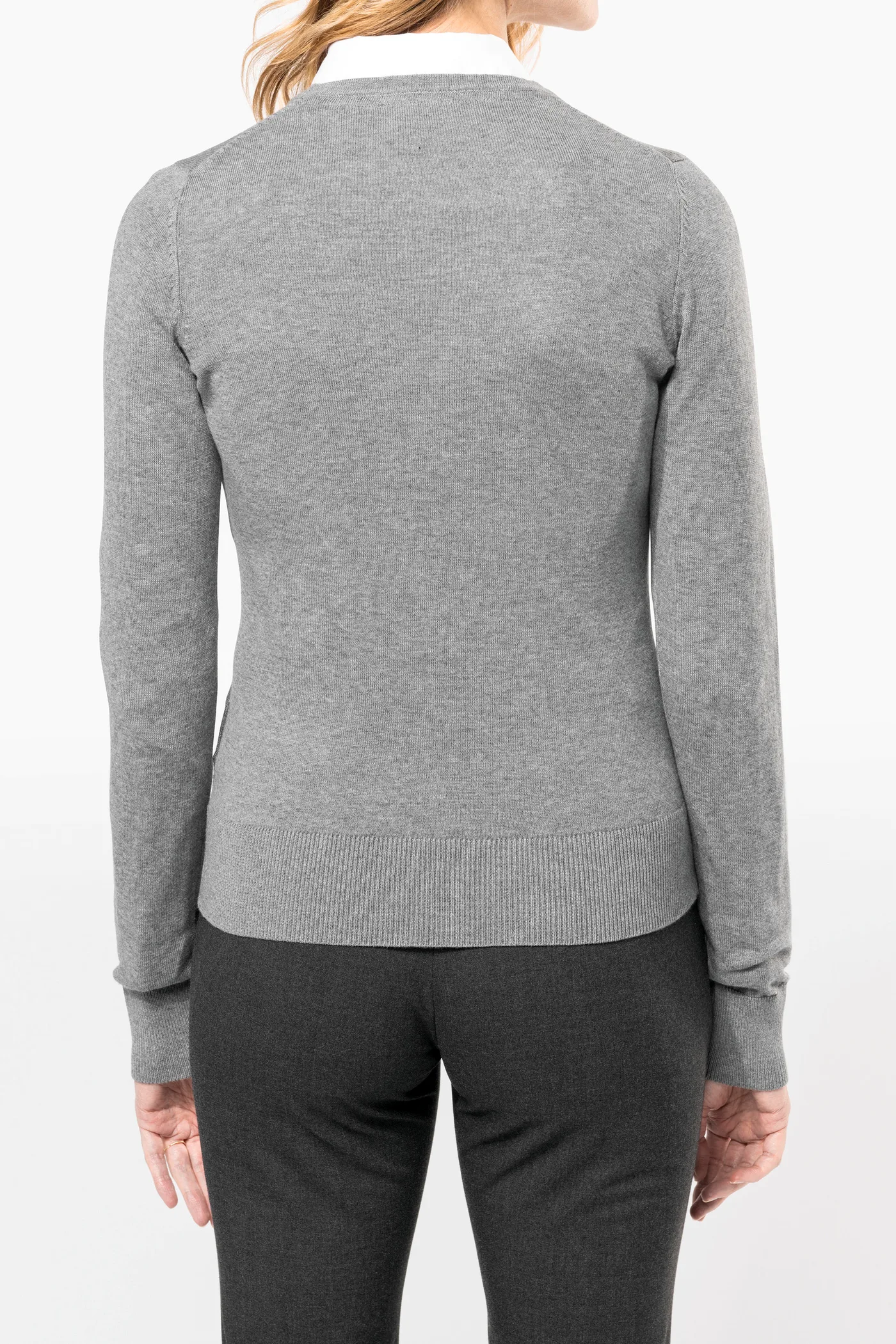 Pull Supima® col rond femme
