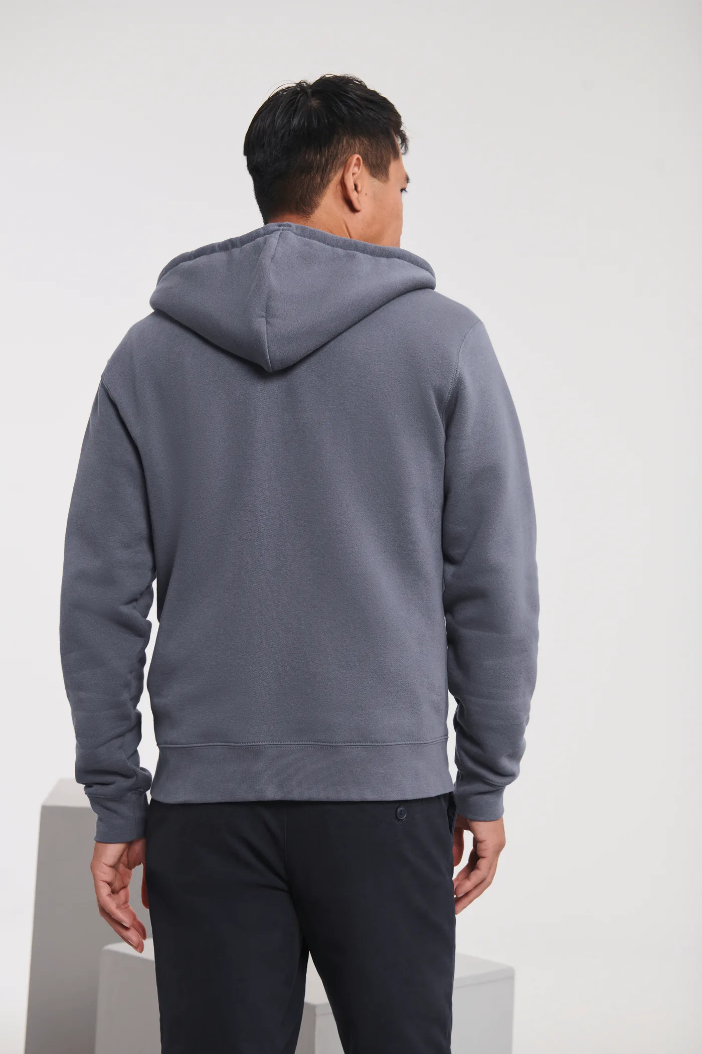 Sweat-shirt zippé capuche Authentic homme