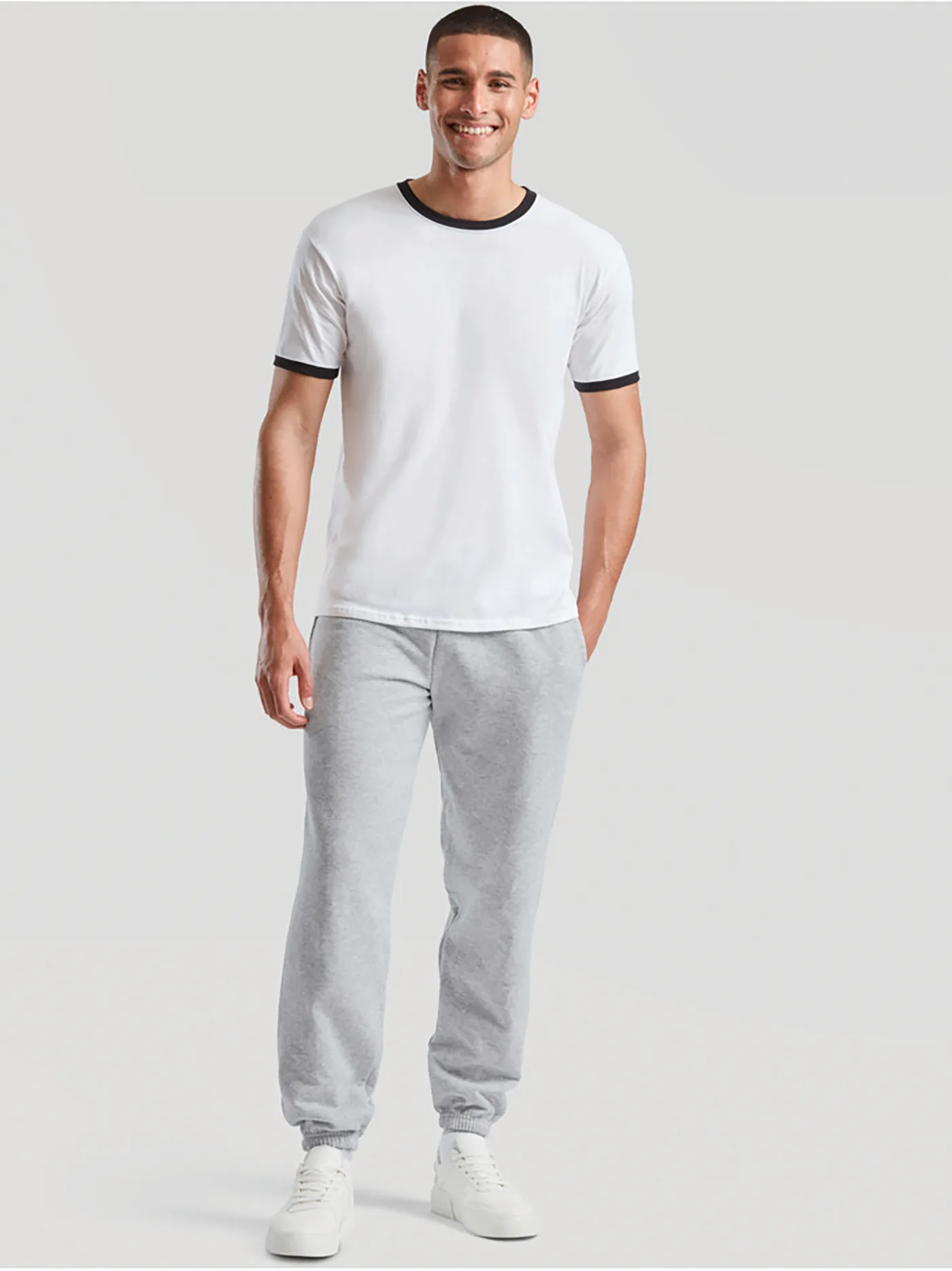 Pantalon de jogging bas élastiqué (64-026-0)