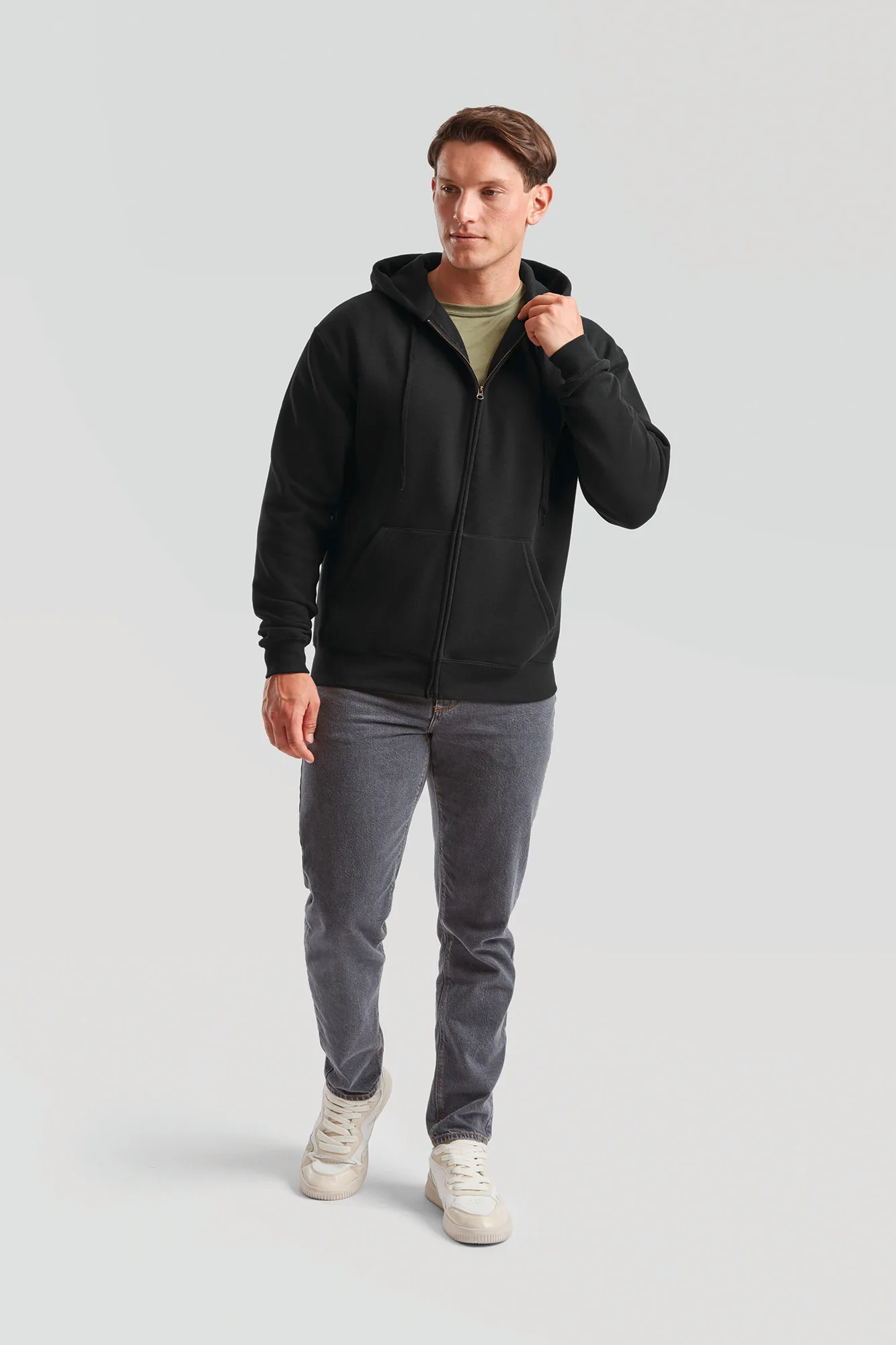 Premium Hooded Sweat Jacket (62-034-0)