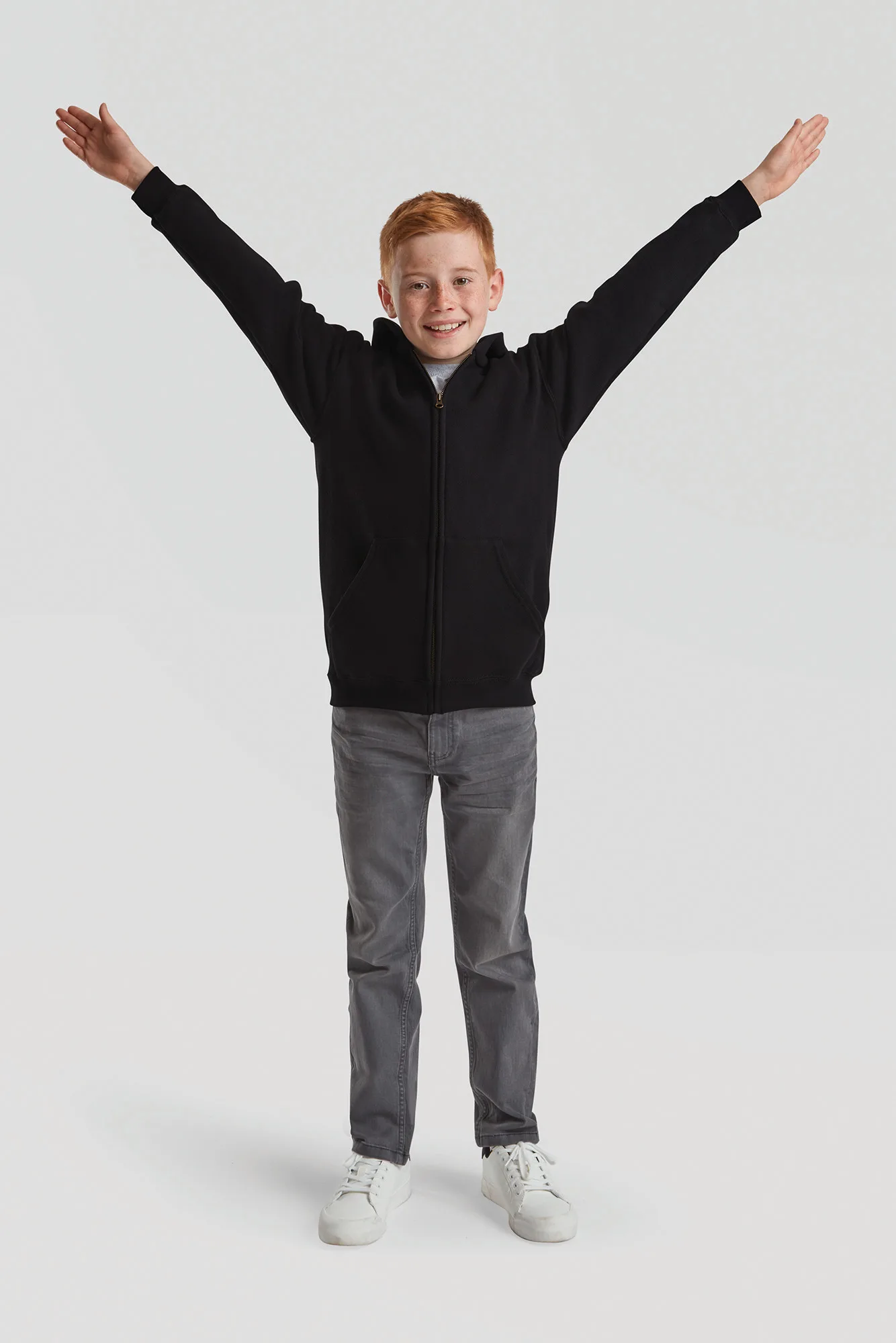 Kids Classic Hooded Sweat Jacket (62-045-0)