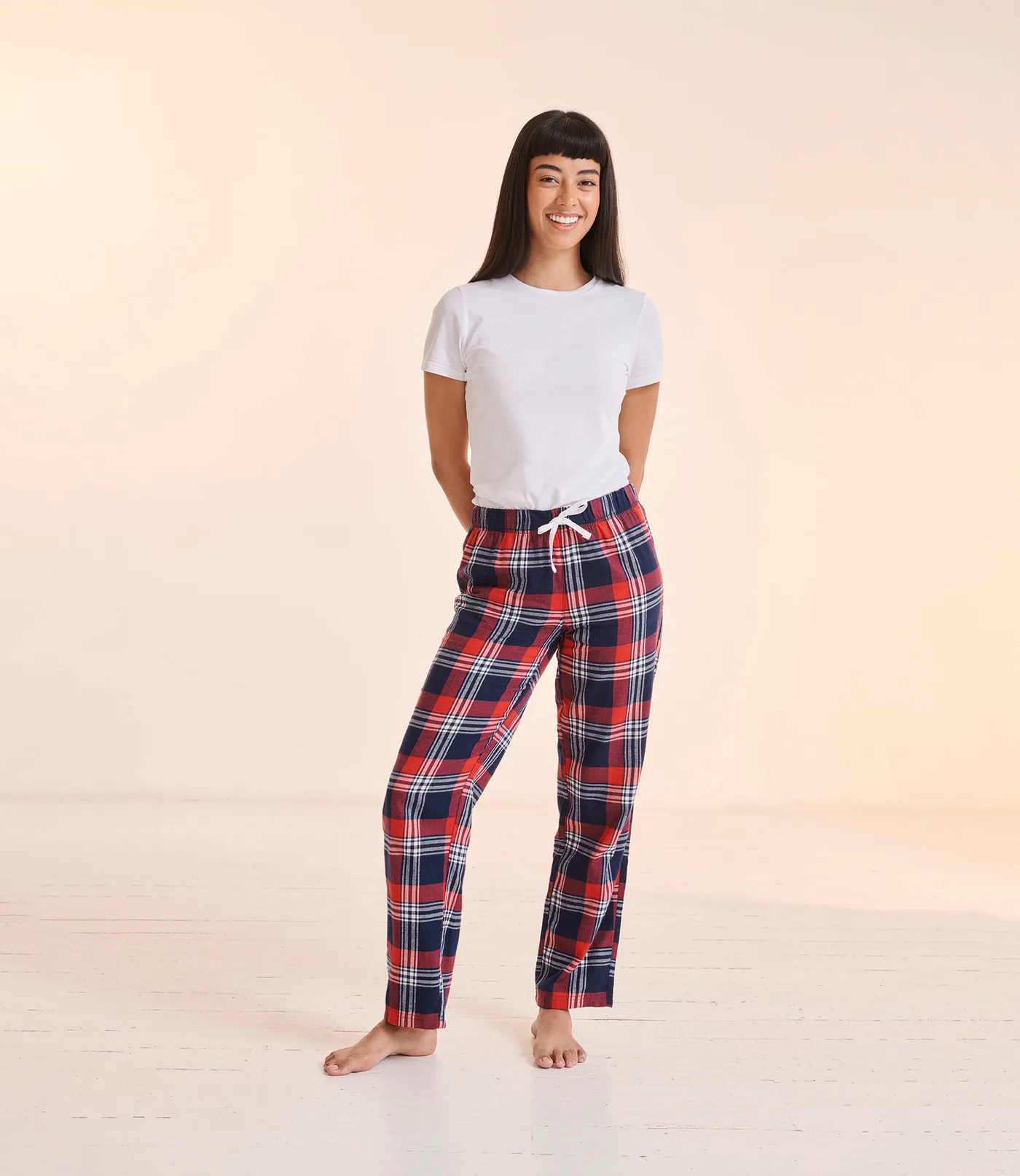 Women's tartan lounge trousers