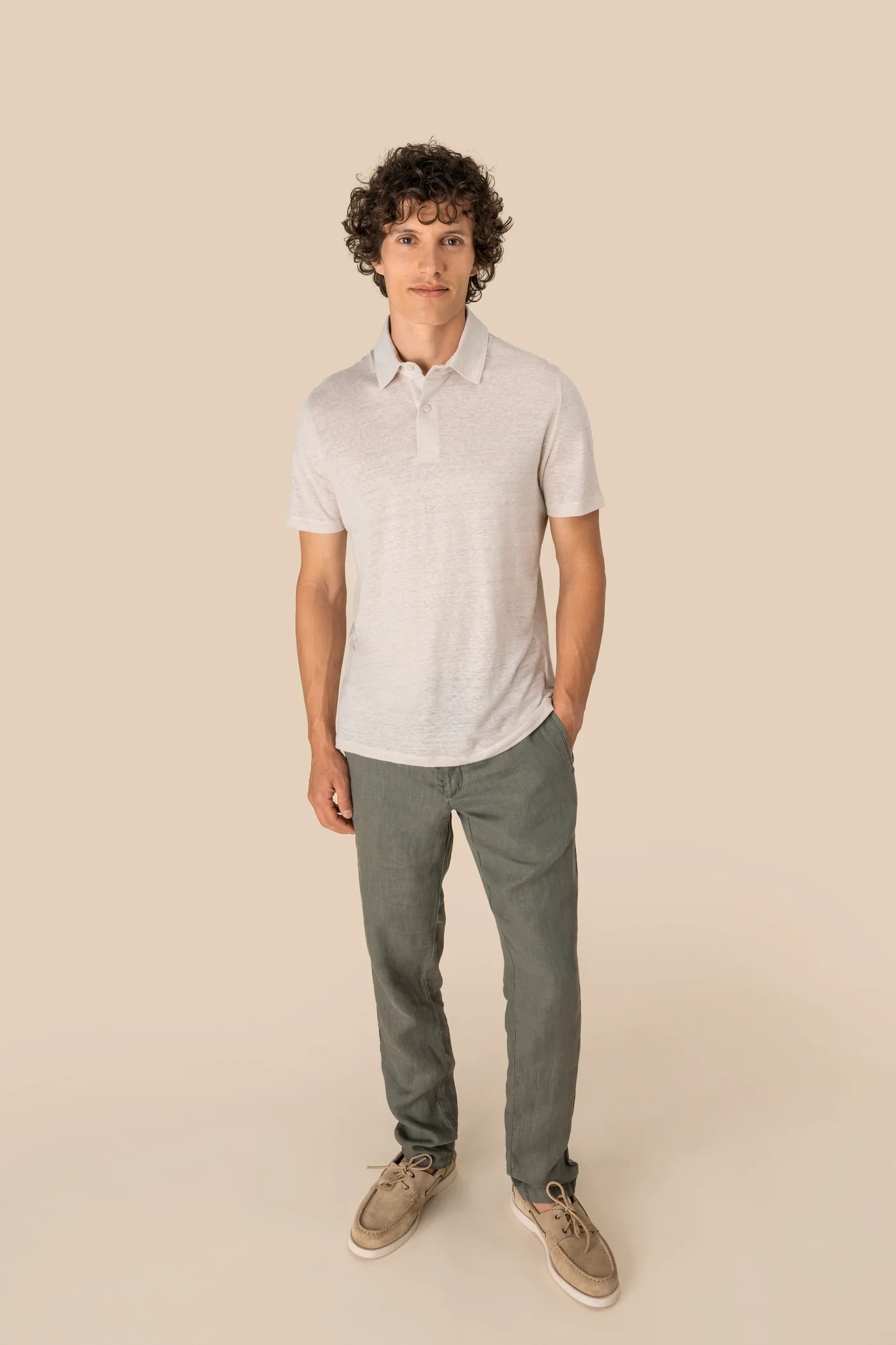 Herren-Poloshirts aus Leinen