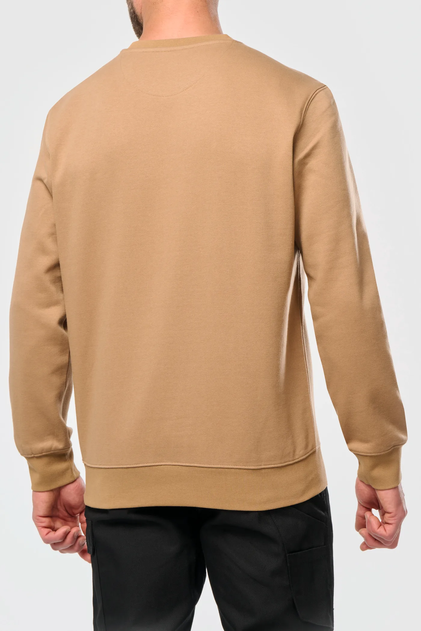 Day To Day Unisex-Sweatshirt mit kontrastfarbener zip Tasche