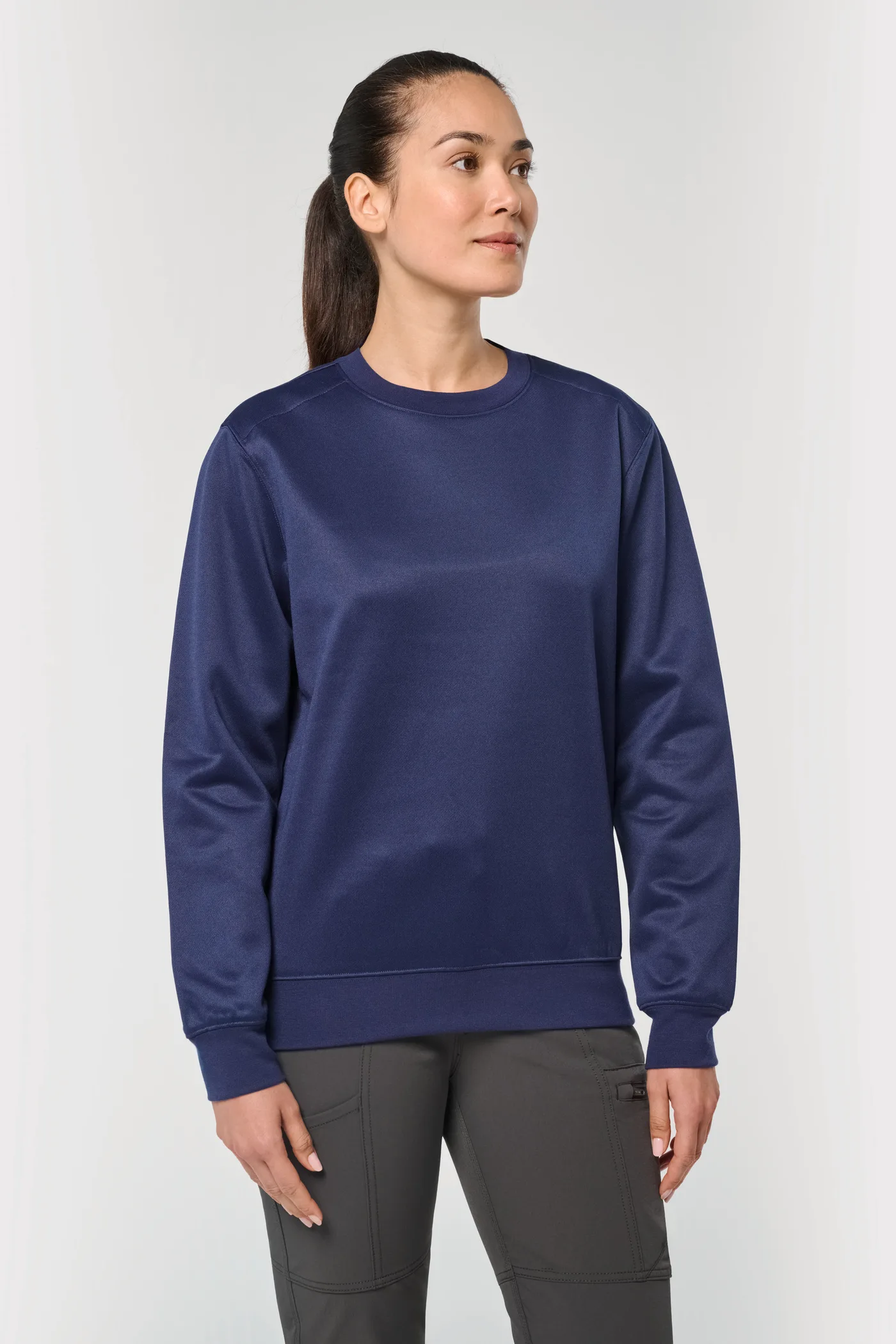 Umweltfreundliches Unisex-Sweatshirt aus Polyester/Baumwolle