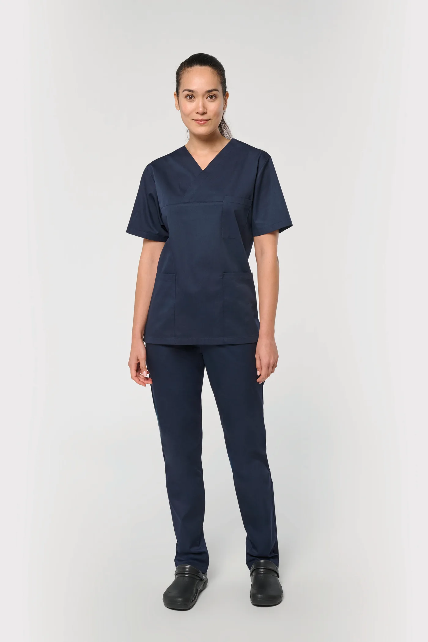 Pantalon polycoton femme