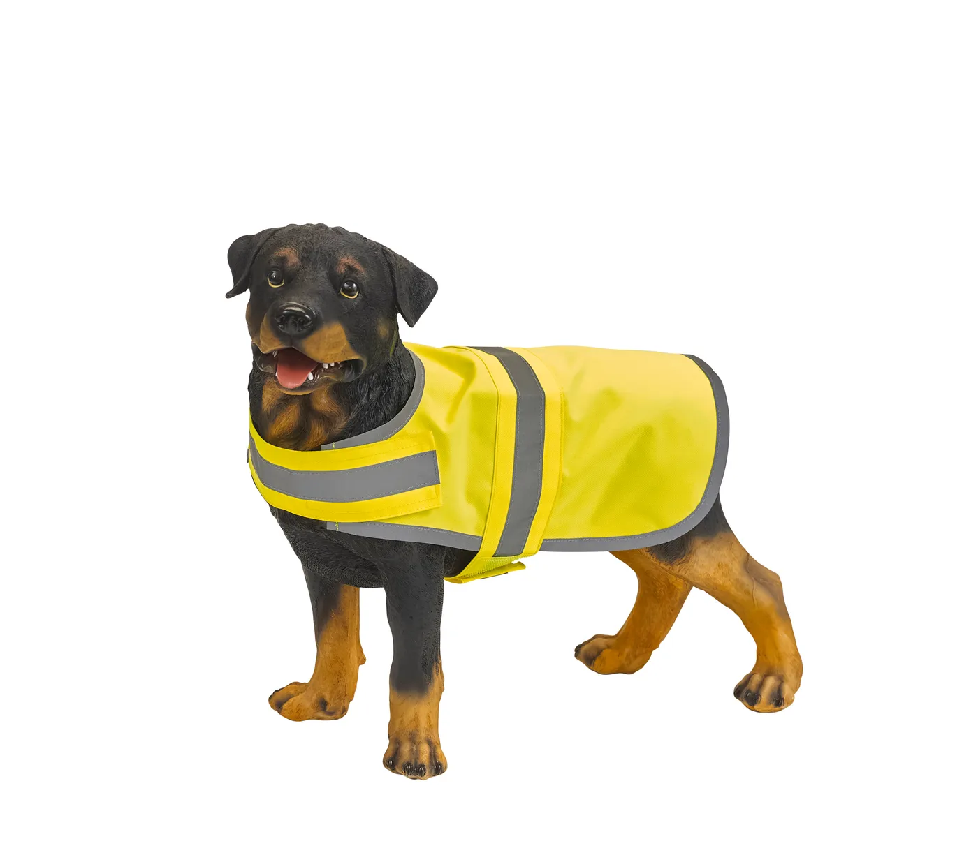 YOKO Hundeweste in Warnfarbe