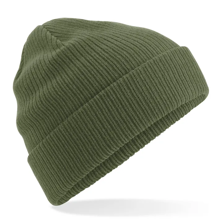 Mütze aus Bio-Baumwolle Olive Green