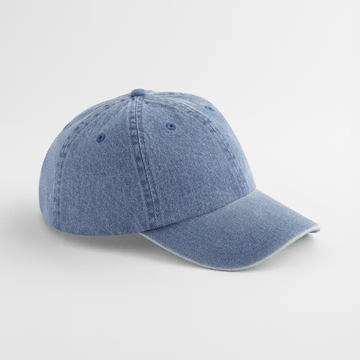 Casquette denim Mid blue