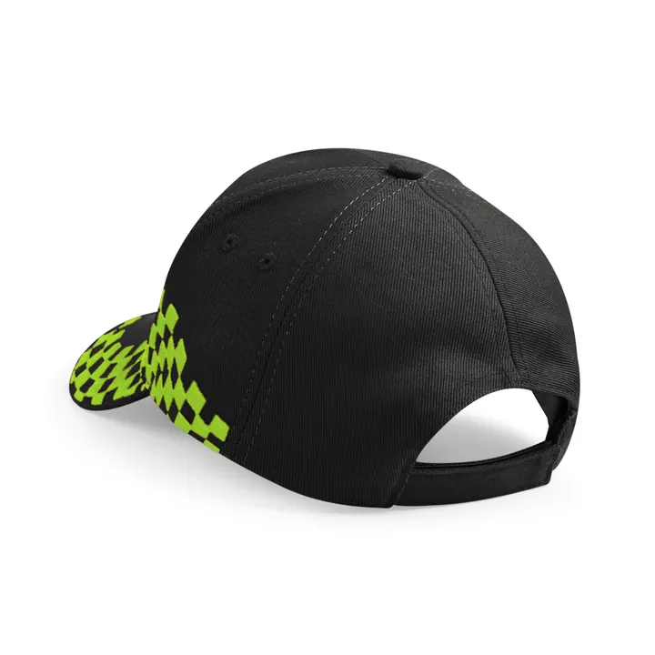 Großer Preis Cap Black / Lime Green