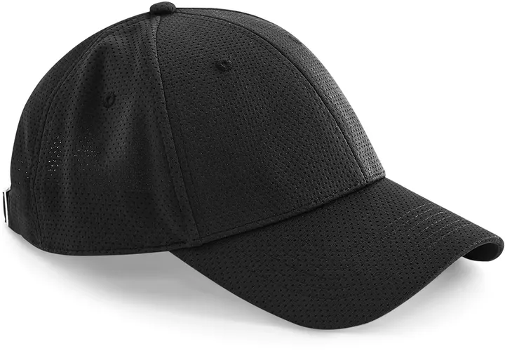Casquette filet 6 panneaux Black