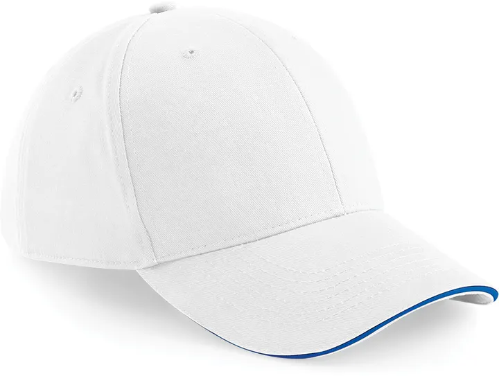 6-Panel-Cap Athleisure White / Bright Royal