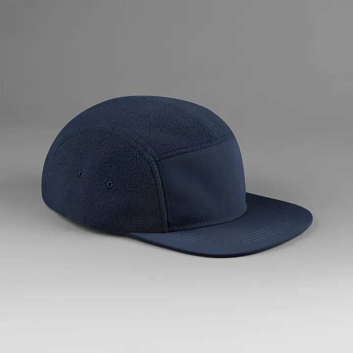 Casquette campeur d'extérieur en polaire recyclée Navy