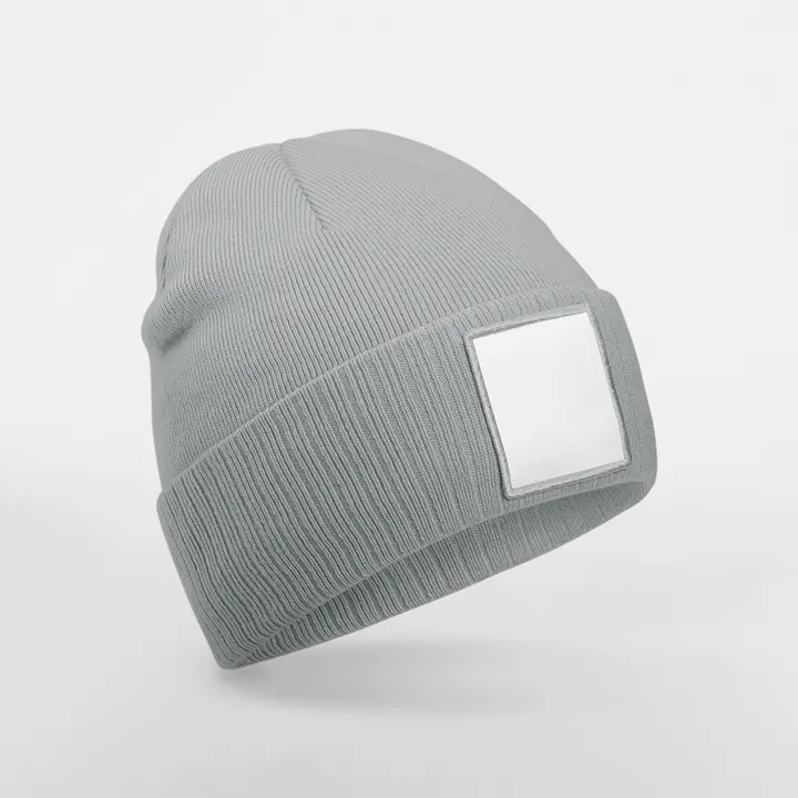 Bonnet à patch appliqué Ash/White